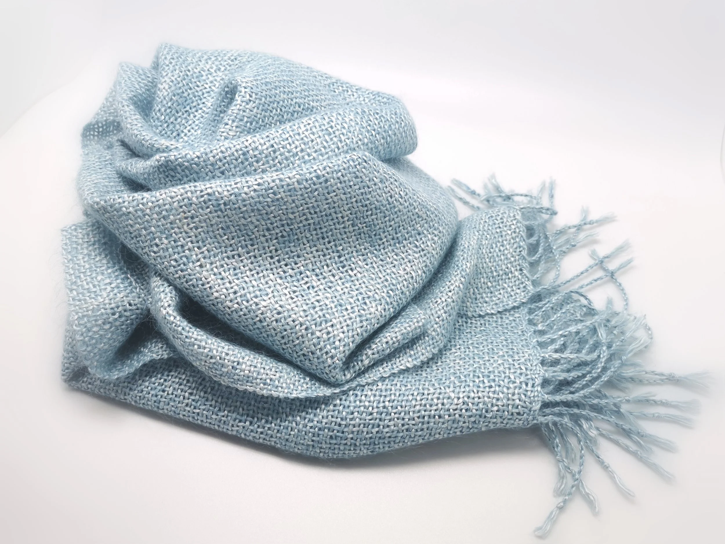 Céleste — Écharpe en soie et kid mohair