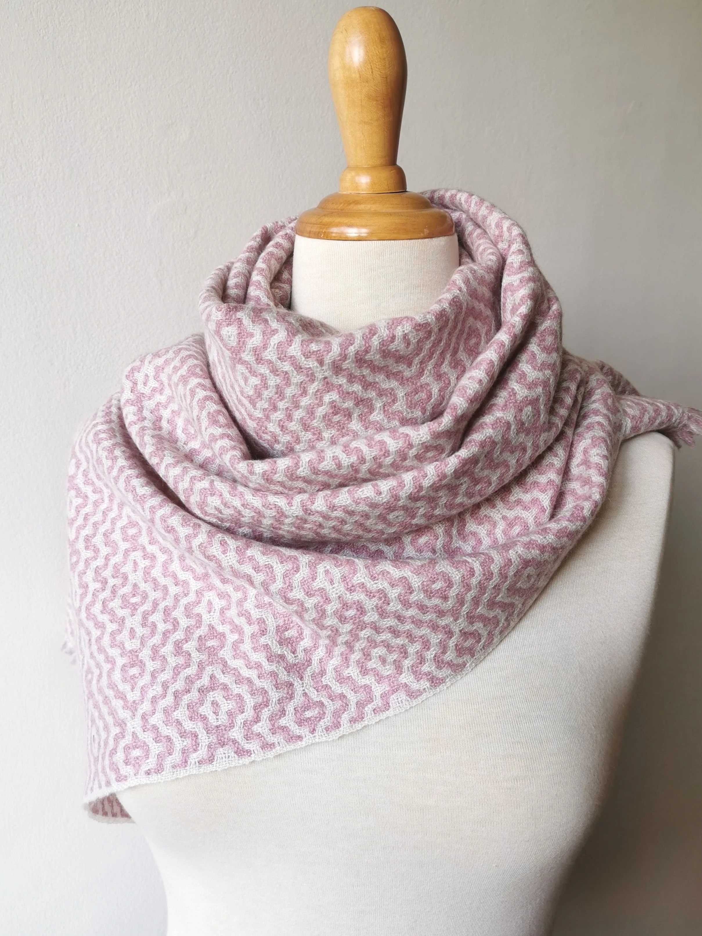 Rosée — Écharpe en pur cachemire