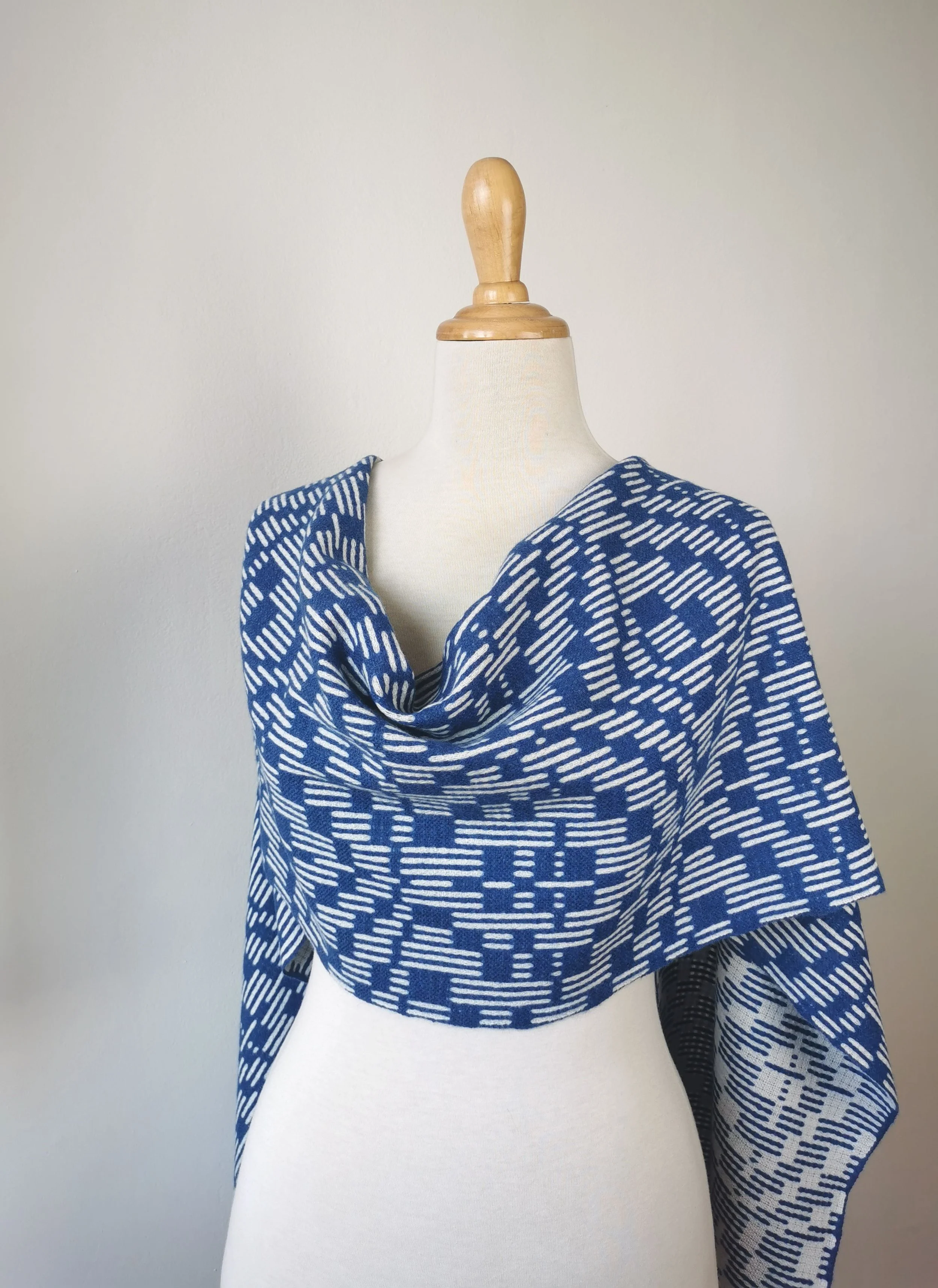 Sillage — Écharpe en laine d'agneau mérinos