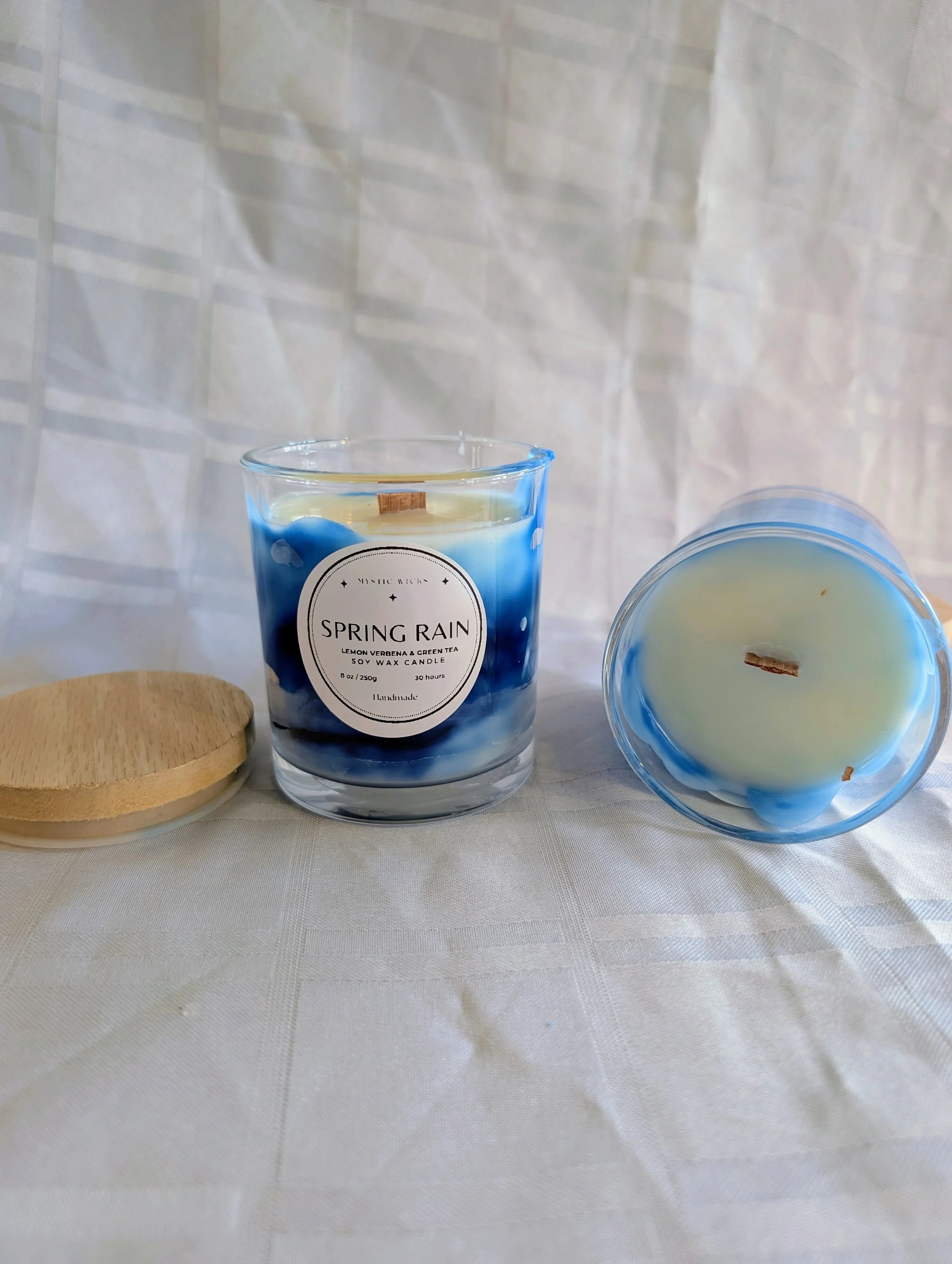 Spring Rain Lemon Verbena Soy Candle