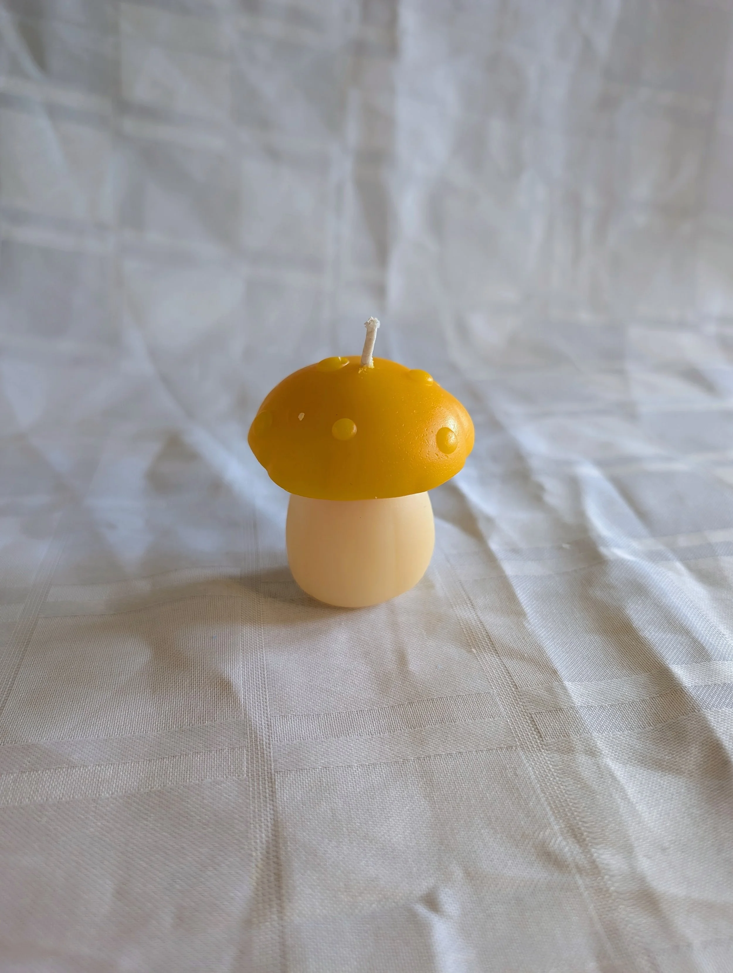 Fairy Garden Mushroom Figure Candles