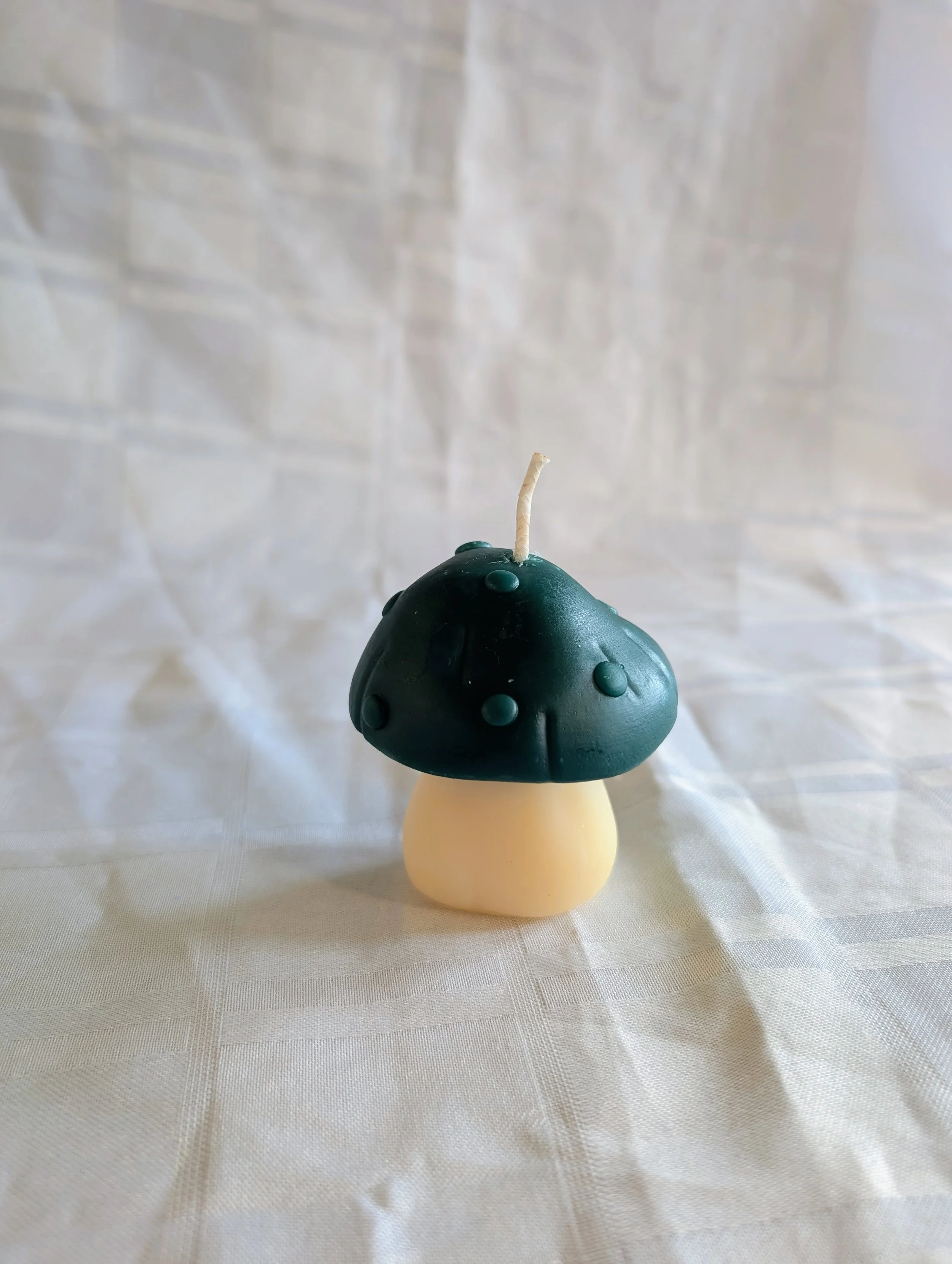 Fairy Garden Mushroom Figure Candles