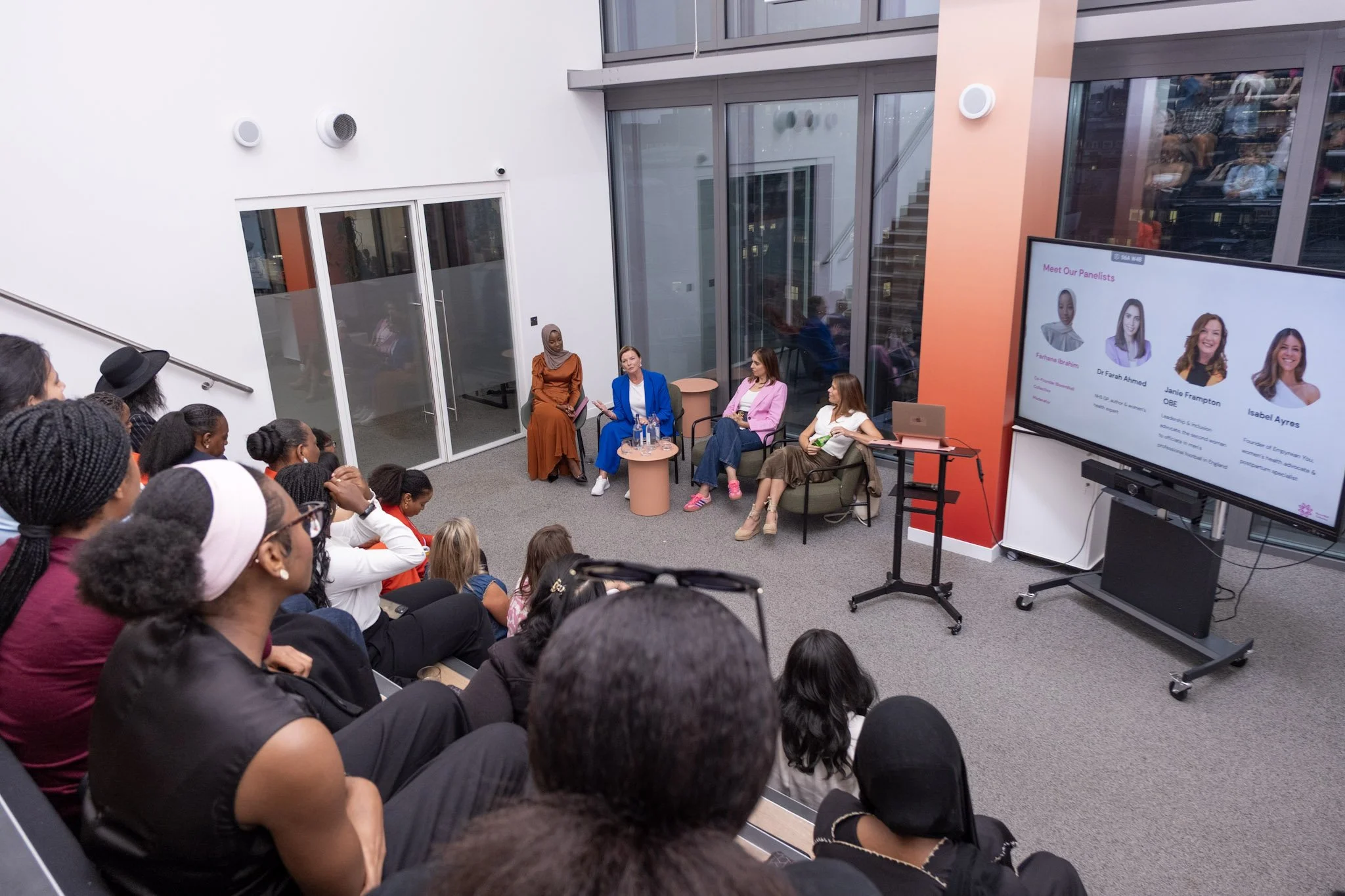 BloomWell Collective panel discussion on women’s wellbeing and lived experience