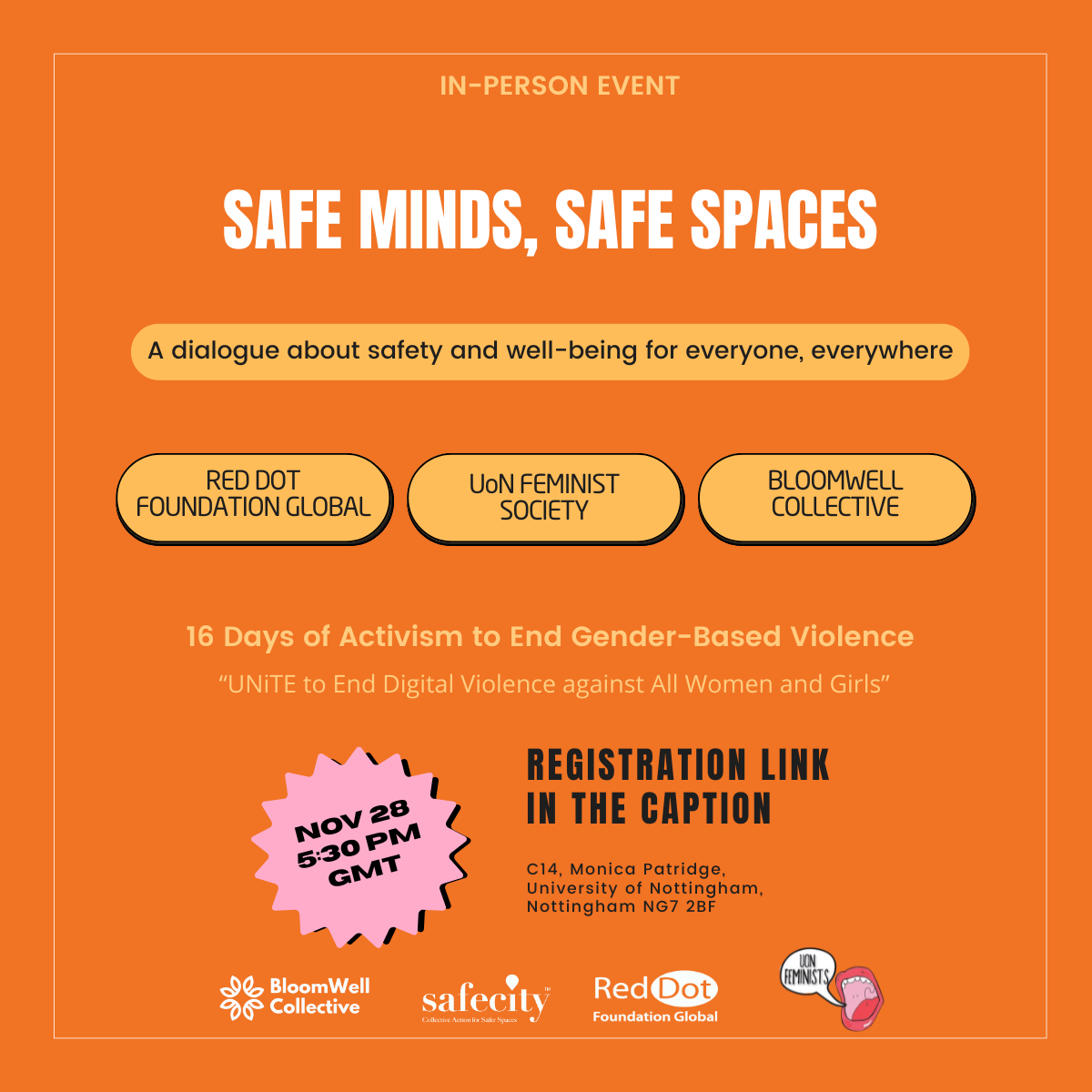 Safe Minds, Safe Spaces Webinar - LinkedIn in person.png