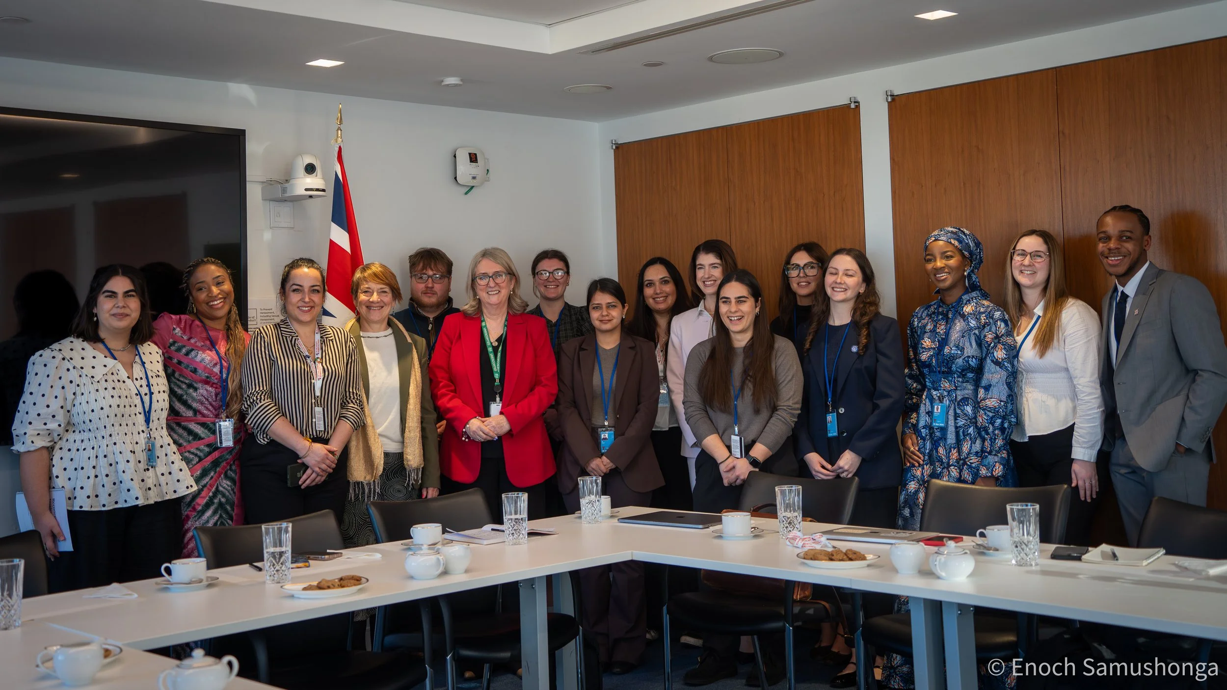 bloomwell collective with foreign Minister 