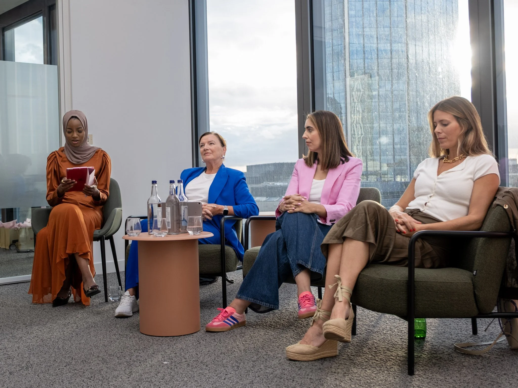 BloomWell wellbeing event Panel