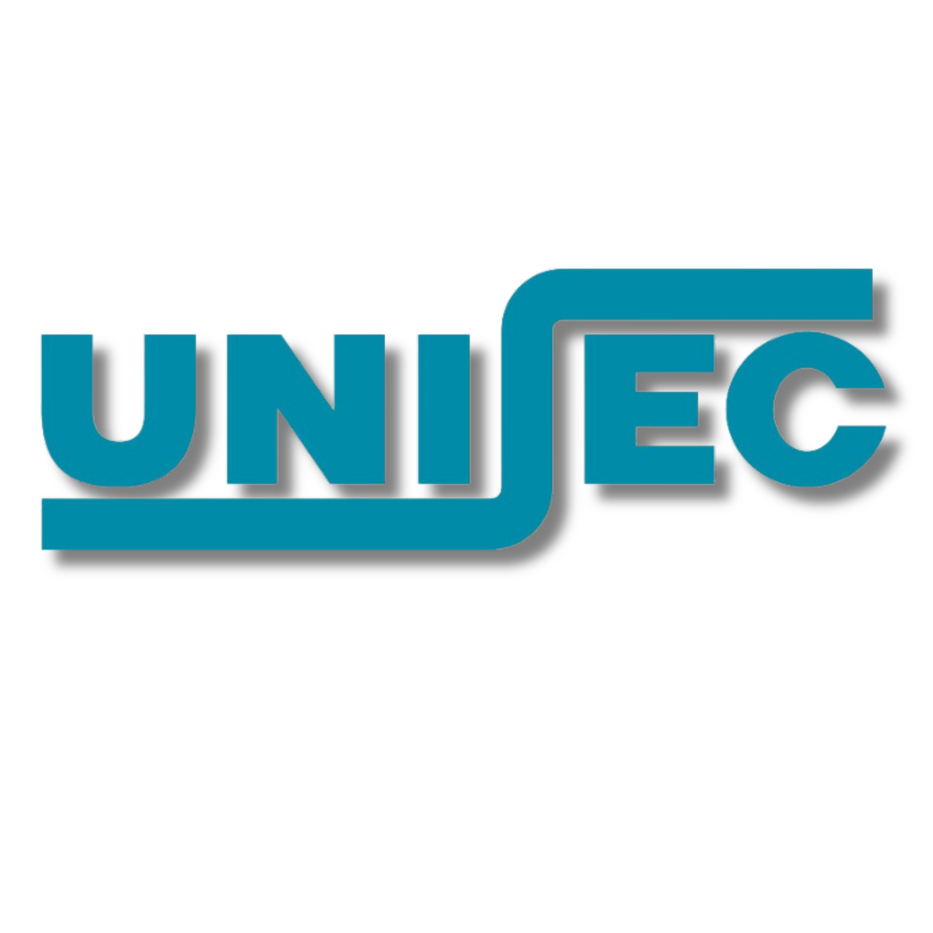 Das Bild zeigt das Logo der Organisation UNICEF, bestehend aus blauen Großbuchstaben und einem stilisierten Rahmen, der den Text umgibt.
