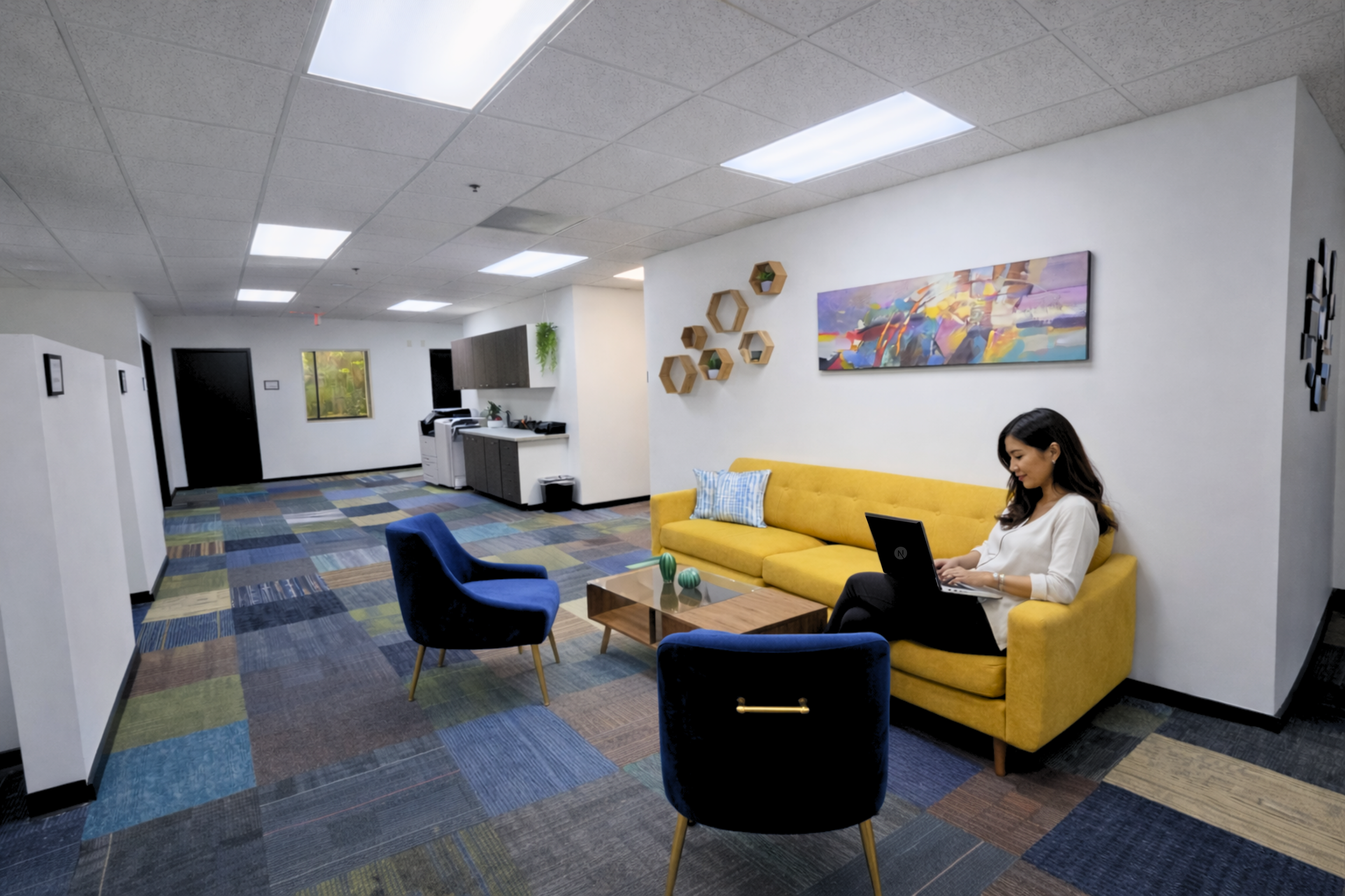 An Private Office Staged | Coworking Shared Office | Jacksonville FL