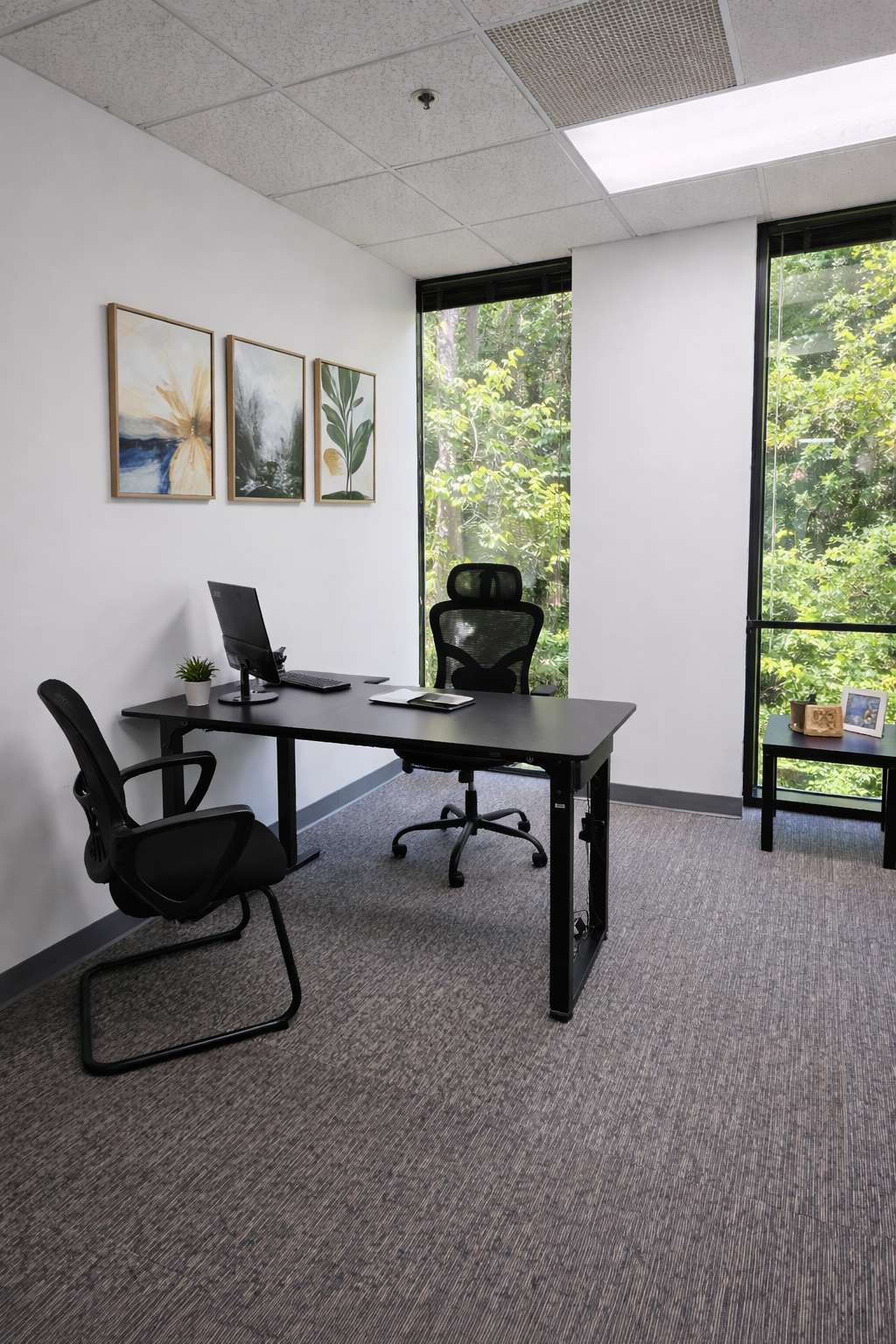 A Private Office Staged | Workspace for rent Near Me | Jacksonville FL