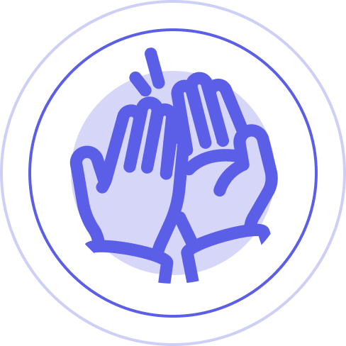 Icône Graphique représentant le management de proximité de ManagementAndRun.