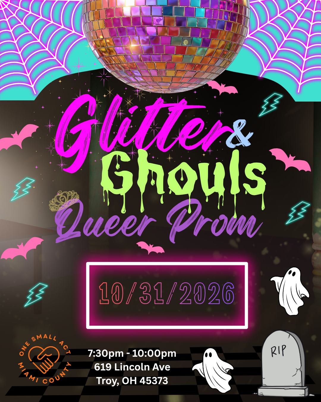 Glitter & Ghouls Queer Prom