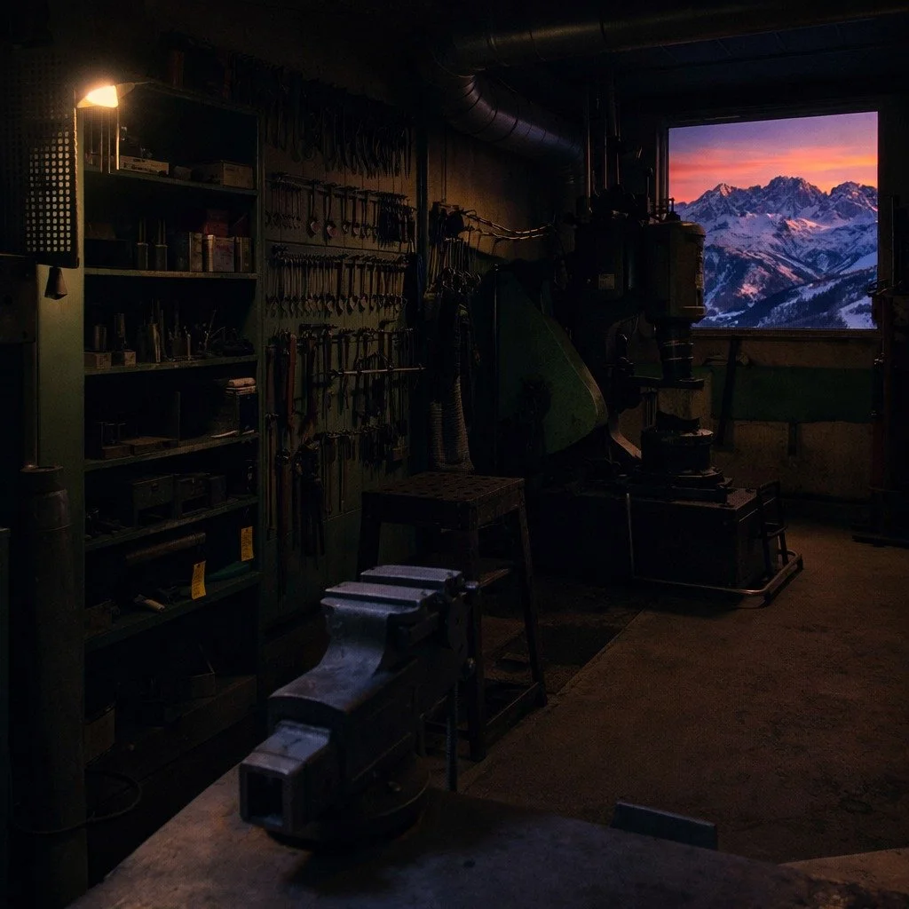 Feierabend in Kitzb&uuml;hel! 🏔️✨

Die Werkzeuge ruhen, die Werkstatt wird still. Wir legen f&uuml;r heute alles beiseite und genie&szlig;en den Ausblick auf unsere Heimat. Wir sind stolz darauf, unser Handwerk hier in Tirol aus&uuml;ben zu d&uuml;r