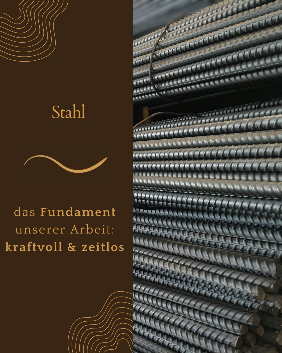 Stahl &ndash; das Fundament unserer Arbeit &ndash; kraftvoll und zeitlos. 🕒

Massiv in der Ausf&uuml;hrung, pr&auml;zise im Detail. Wir realisieren Metallbau-Projekte, die &Auml;sthetik und St&auml;rke vereinen. Vertraut auf jahrelange Erfahrung und