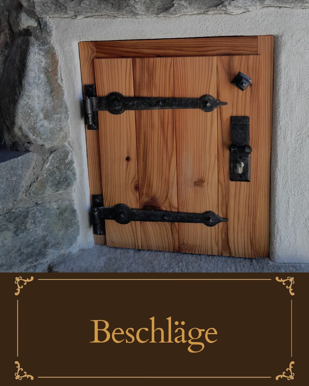 Es sind die Details, die den Unterschied machen. 🔑✨

Egal ob T&uuml;rgriffe, kunstvolle T&uuml;rklopfer oder handgeschmiedete Fenster- und M&ouml;belbeschl&auml;ge &ndash; wir fertigen Beschl&auml;ge, die nicht nur funktionieren, sondern euer Zuhaus