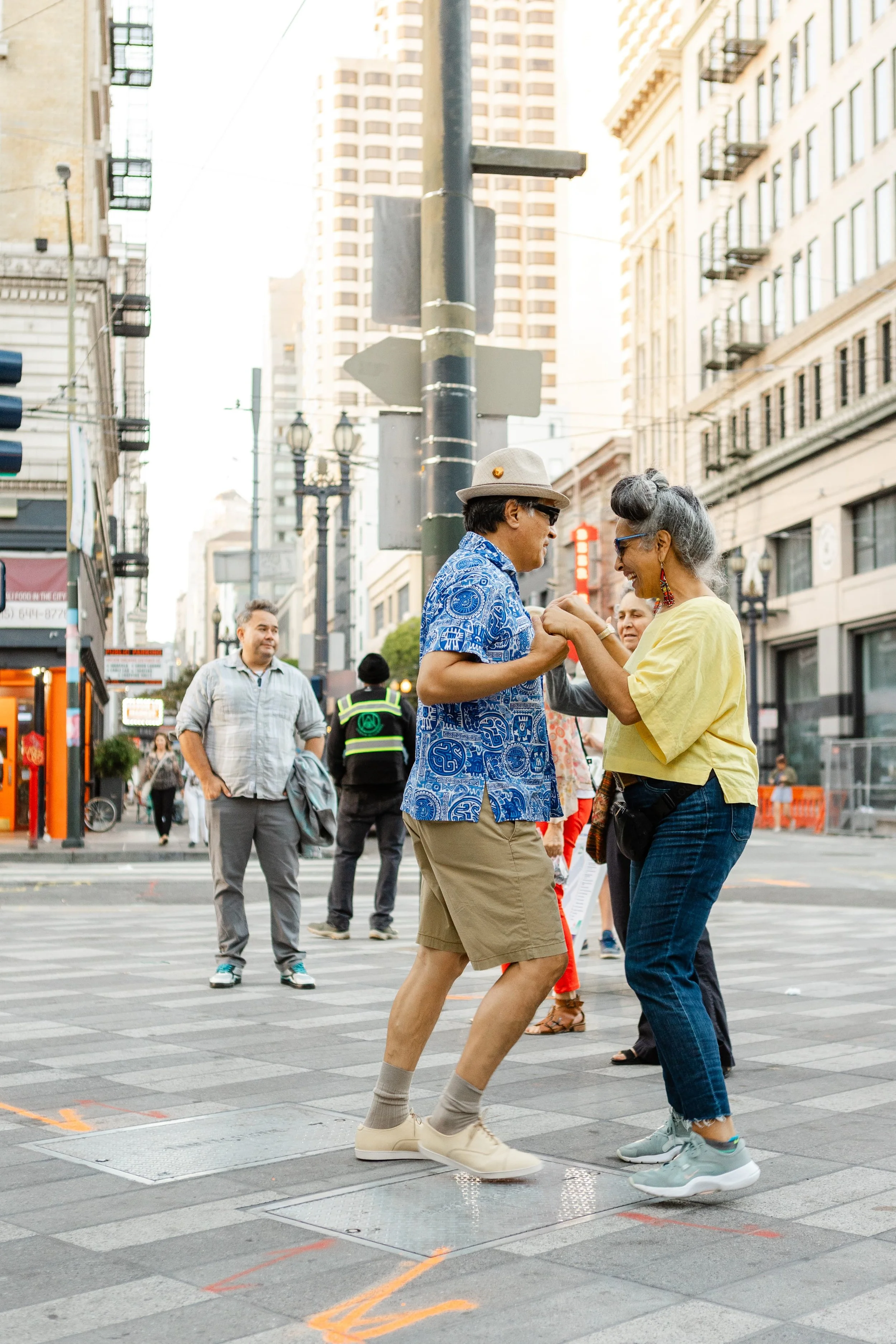 Mid-Market arts event on Market Street in San Francisco — produced by Mid-Market Business Association and Foundation, an Assembly Public Relations client