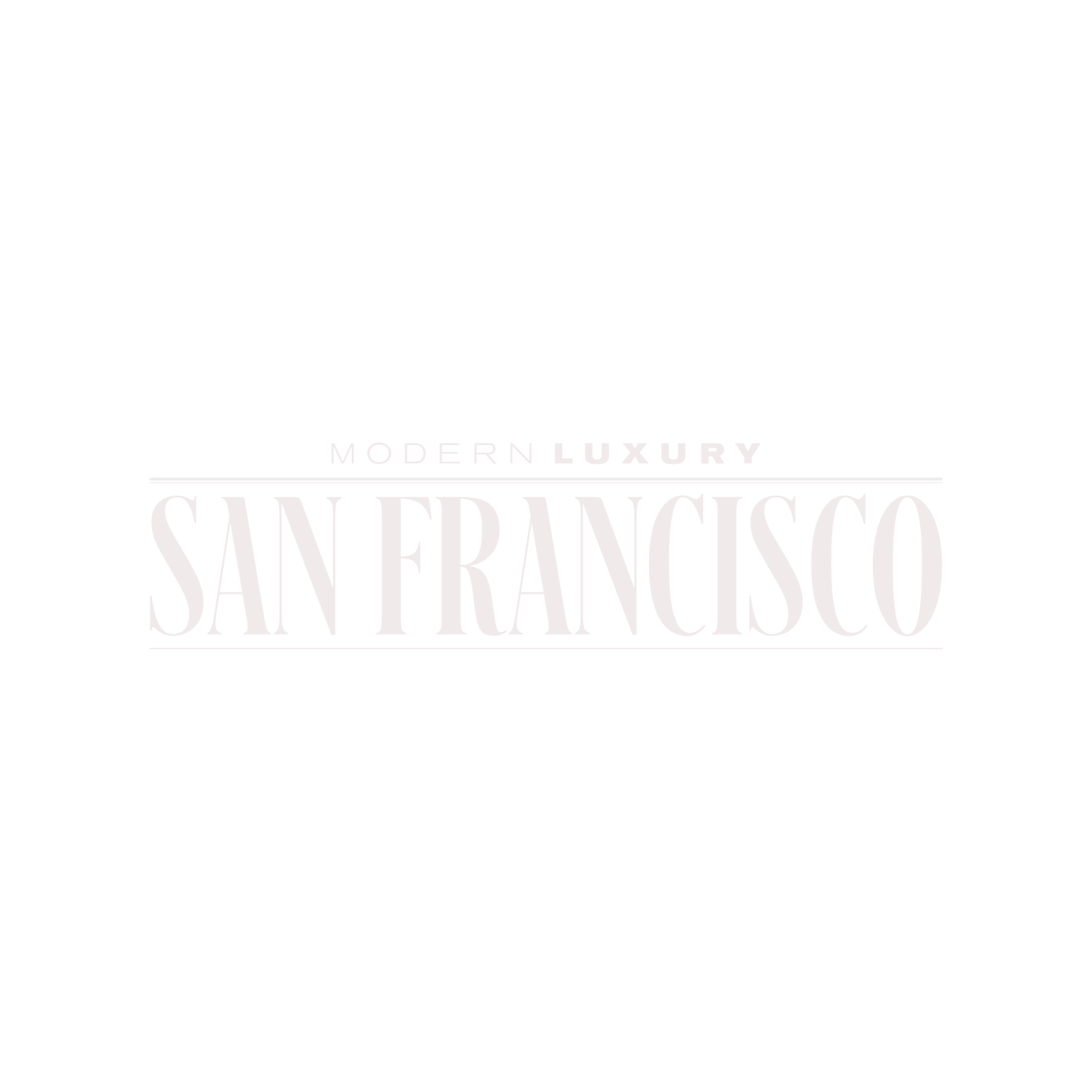 Modern luxury san francisco magazine logo — Assembly Public Relations media placement