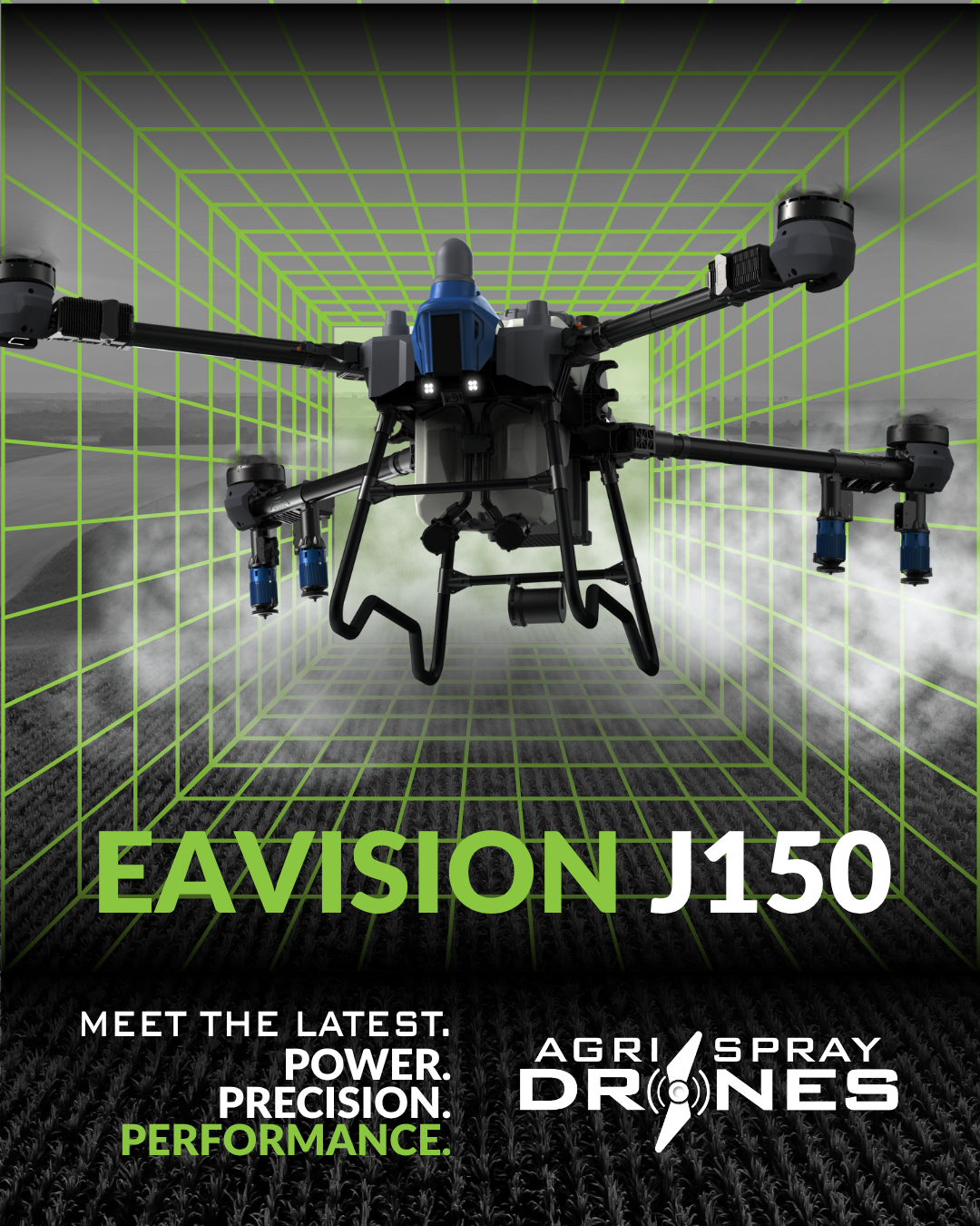 EAVision J150 Spray drone
