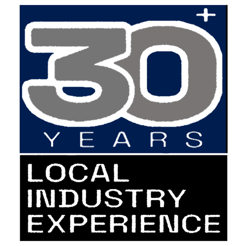 30 plus years local industry experience