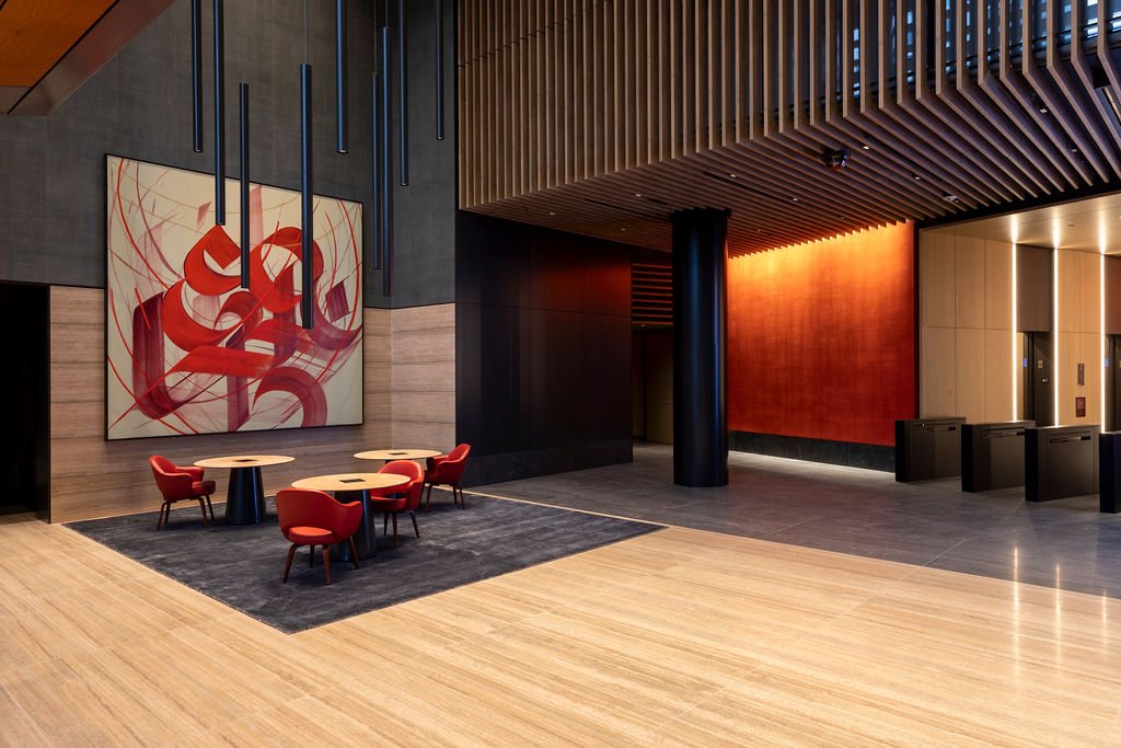  Sneha Shrestha, a.k.a IMAGINE,  Green Tara 2 , 2023. Acrylic on canvas. 137 x 137 inches. © Sneha Shrestha, a.k.a. IMAGINE. Photography by Mel Taing 