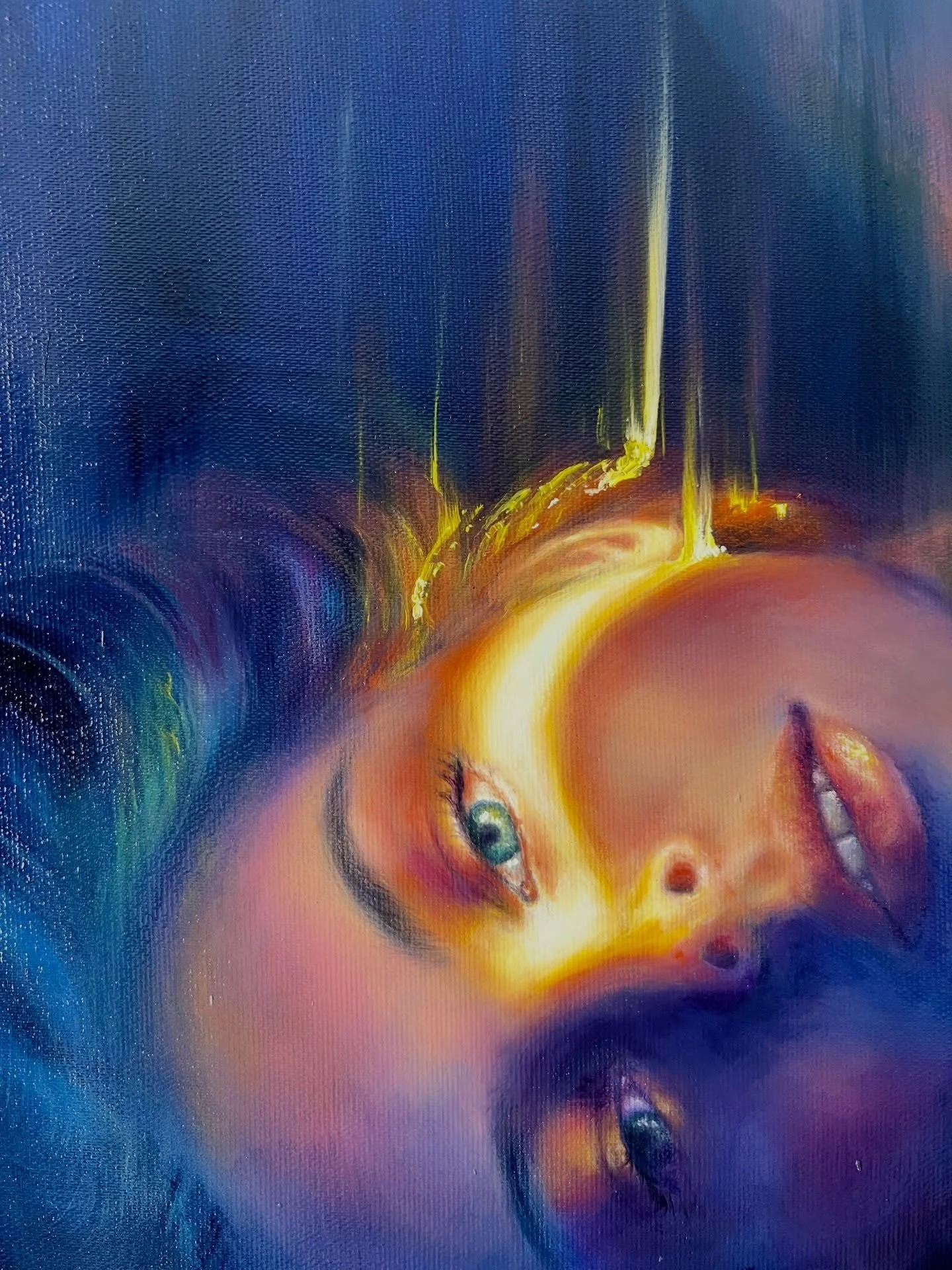 𝐄𝐱𝐩𝐚𝐧𝐬𝐢𝐨𝐧 
Huile sur toile
55 x 46 cm

Le r&ecirc;ve comme expansion de conscience.

#onirique #peinturecontemporaine #peinturesurtoile #symbolismart #oilpaints