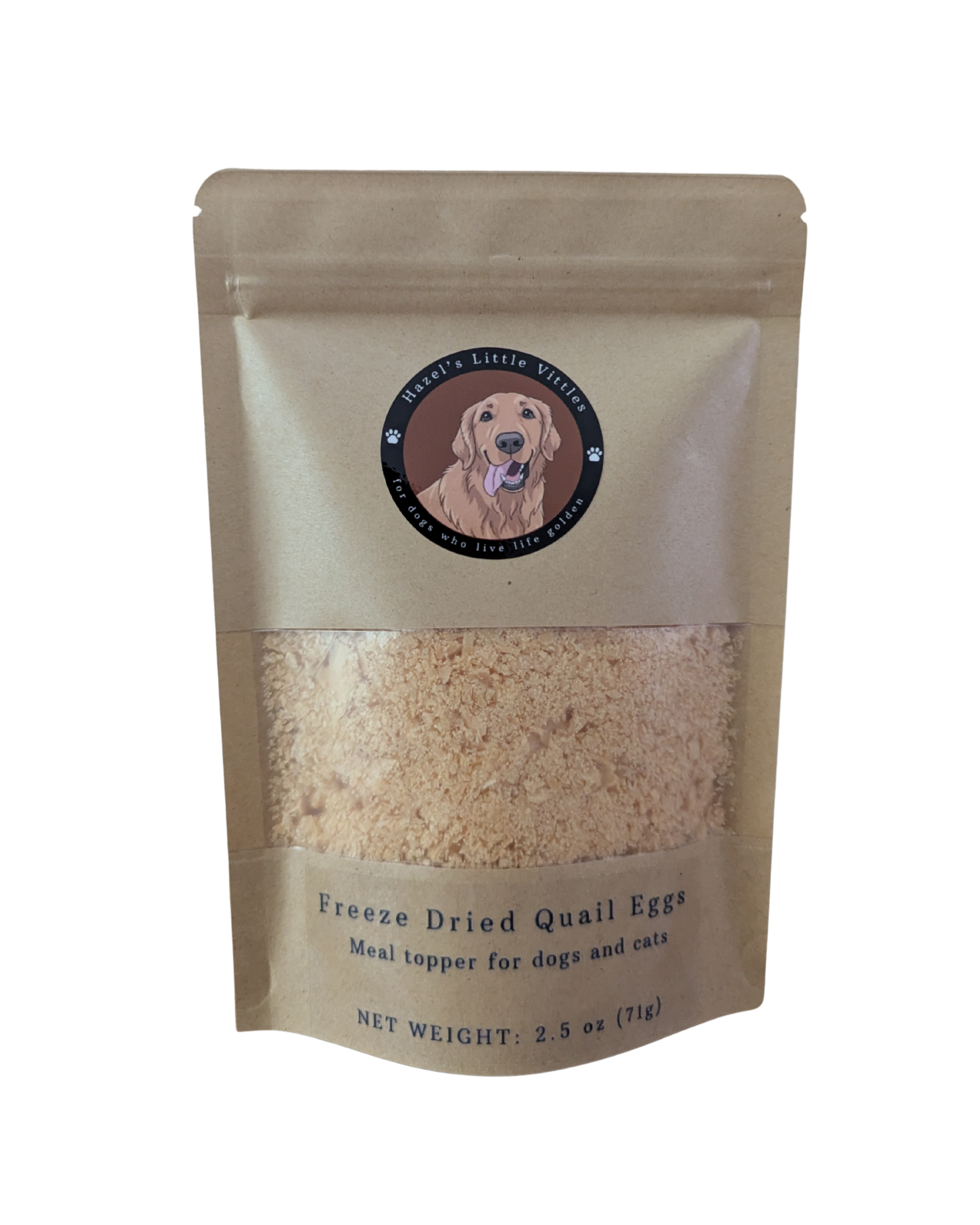 Freeze Dried Quail Egg Meal Topper (2.5oz)