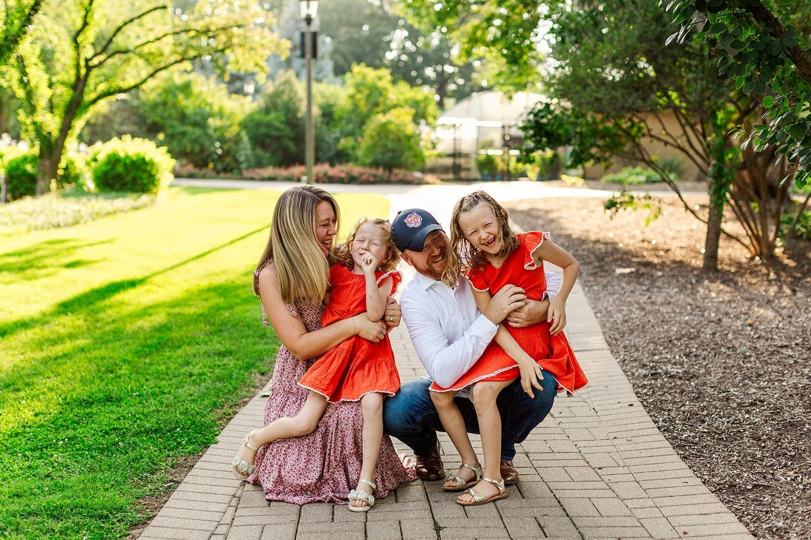 Lilacia Park Bright Summer Family Photo Session | Brokenshire