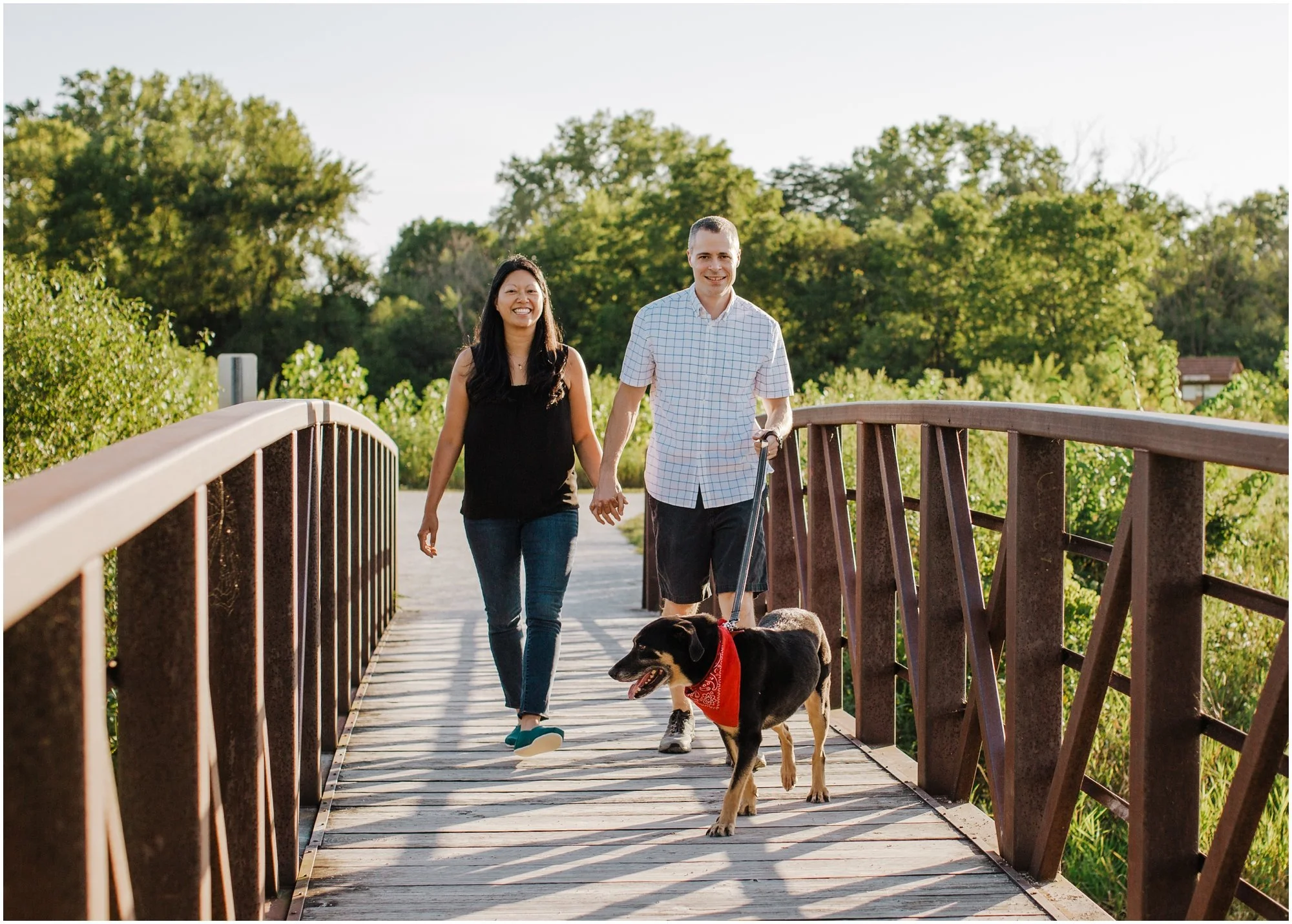 Hidden Lake Forest Preserve Family Photoshoot | Albert Family