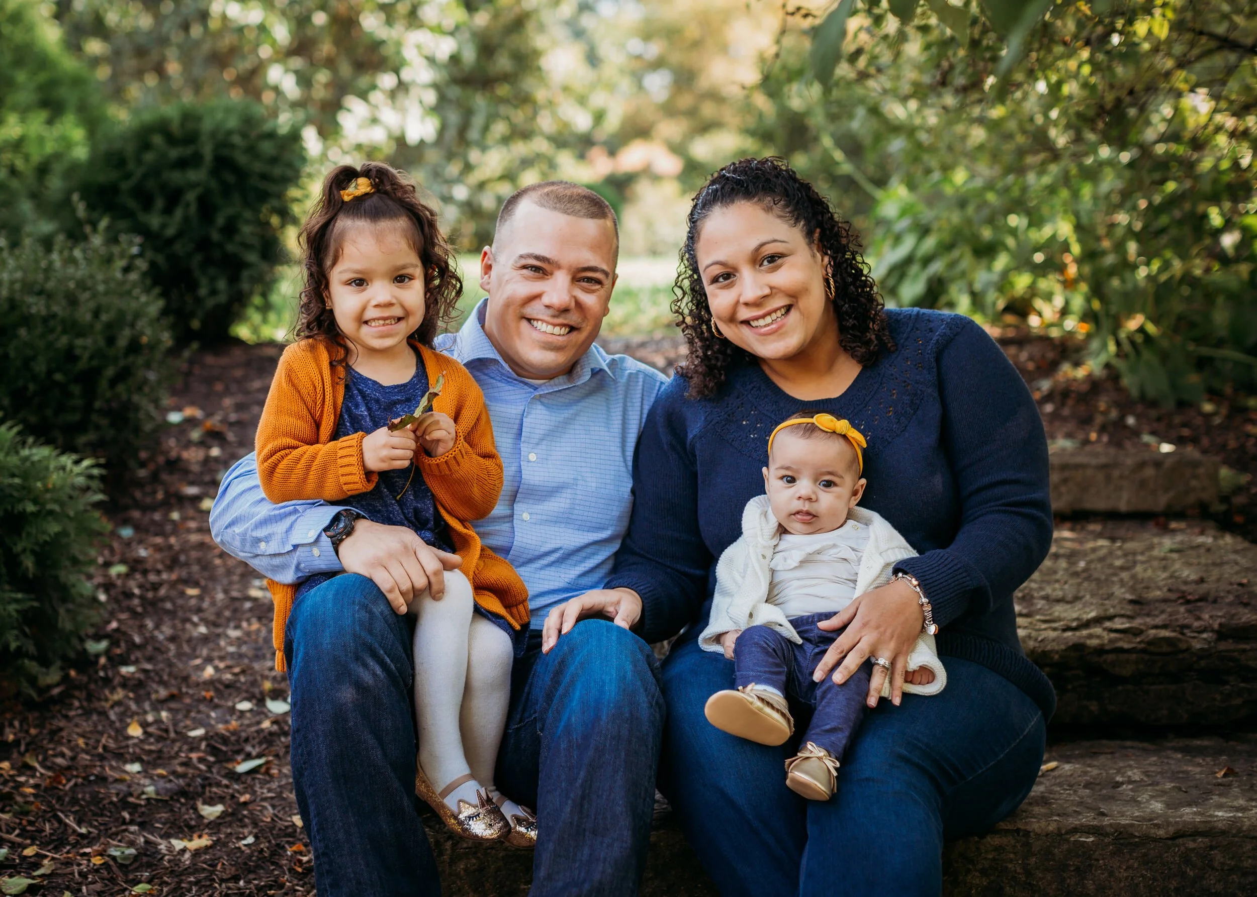 Dalinis | Fall Family Session, Lilacia Park in Lombard, IL
