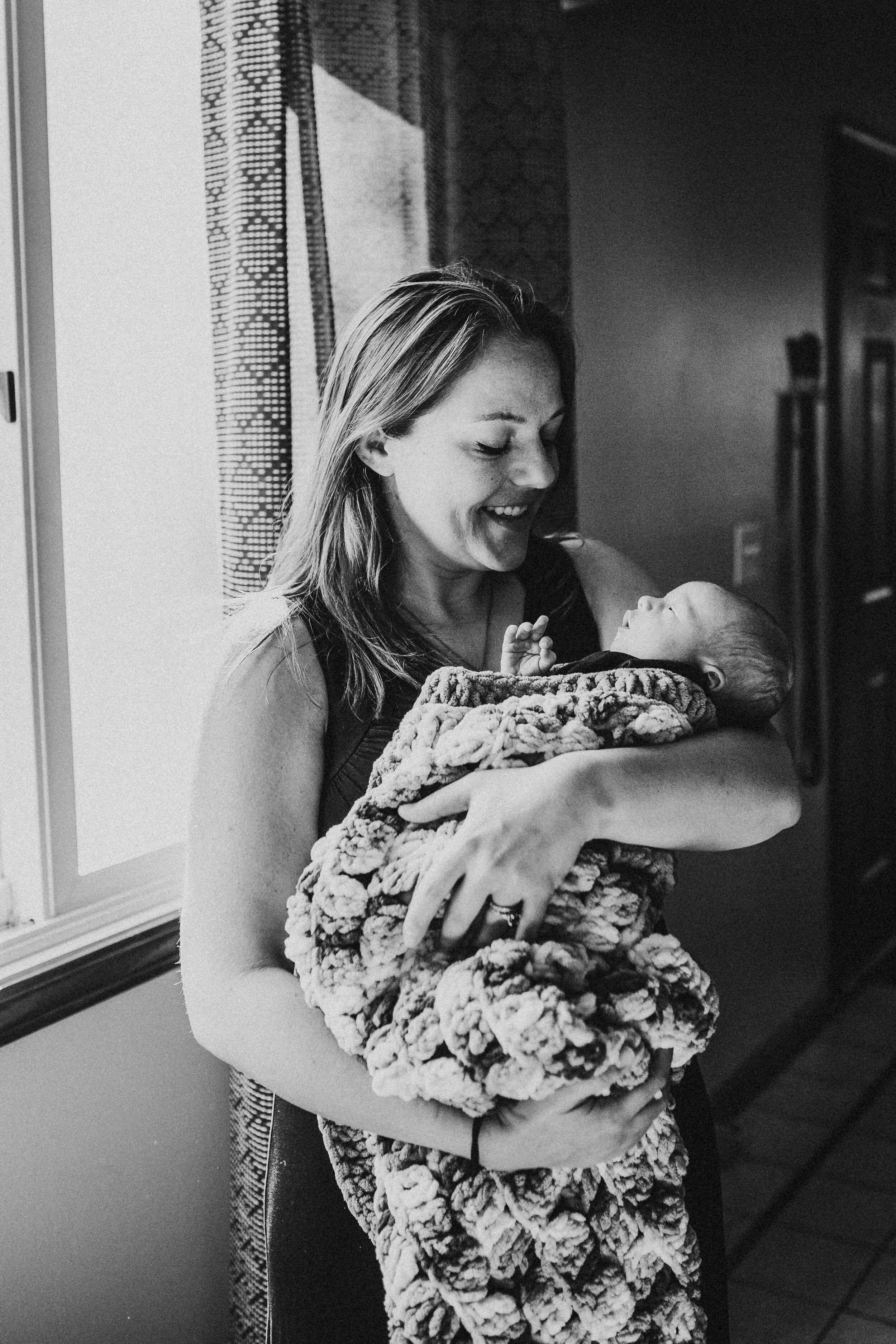 Easton // In-Home Newborn Lifestyle Session, Elmhurst, IL