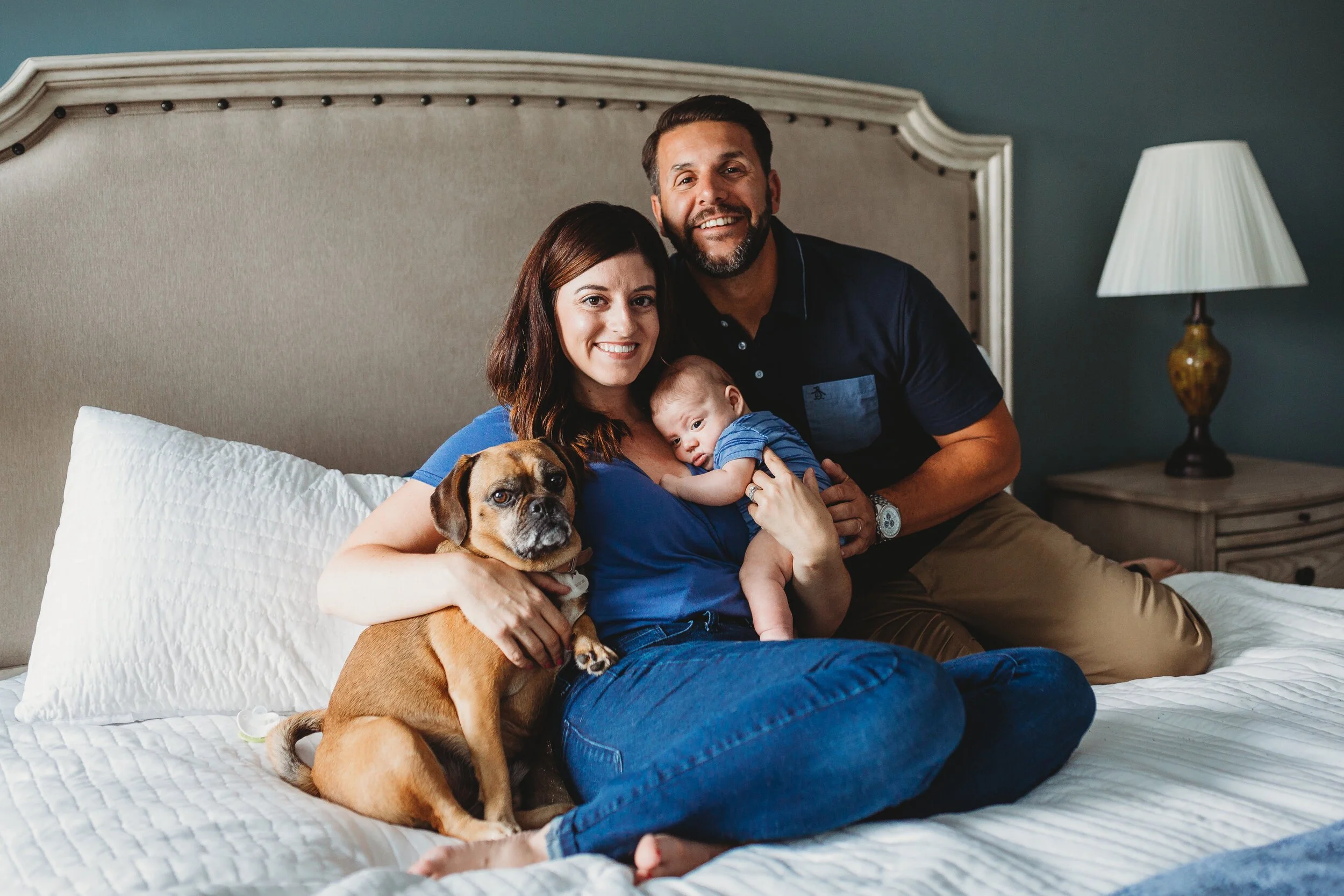 Hunter // In-Home Newborn Lifestyle Session, Villa Park, IL