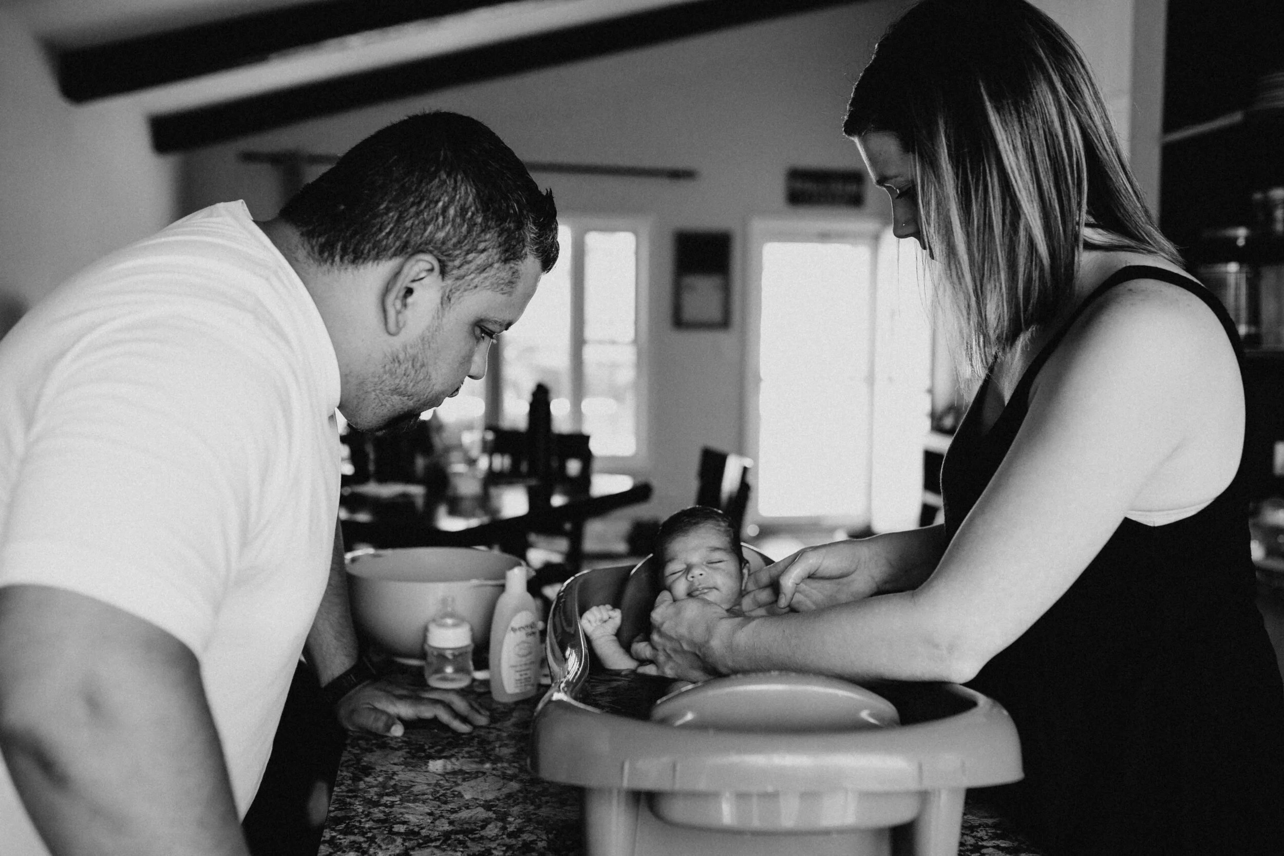 Caleb // In-Home Newborn Lifestyle Session, Lombard IL