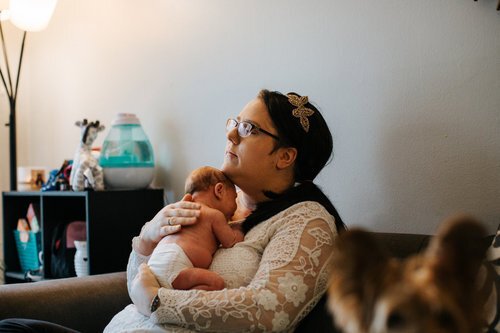 Grayson // In-Home Lifestyle Newborn Session, Villa Park, IL