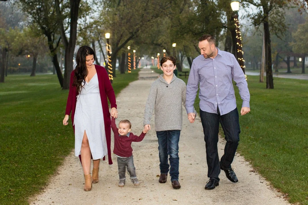 The Clarkes // Family Session in Villa Park, IL