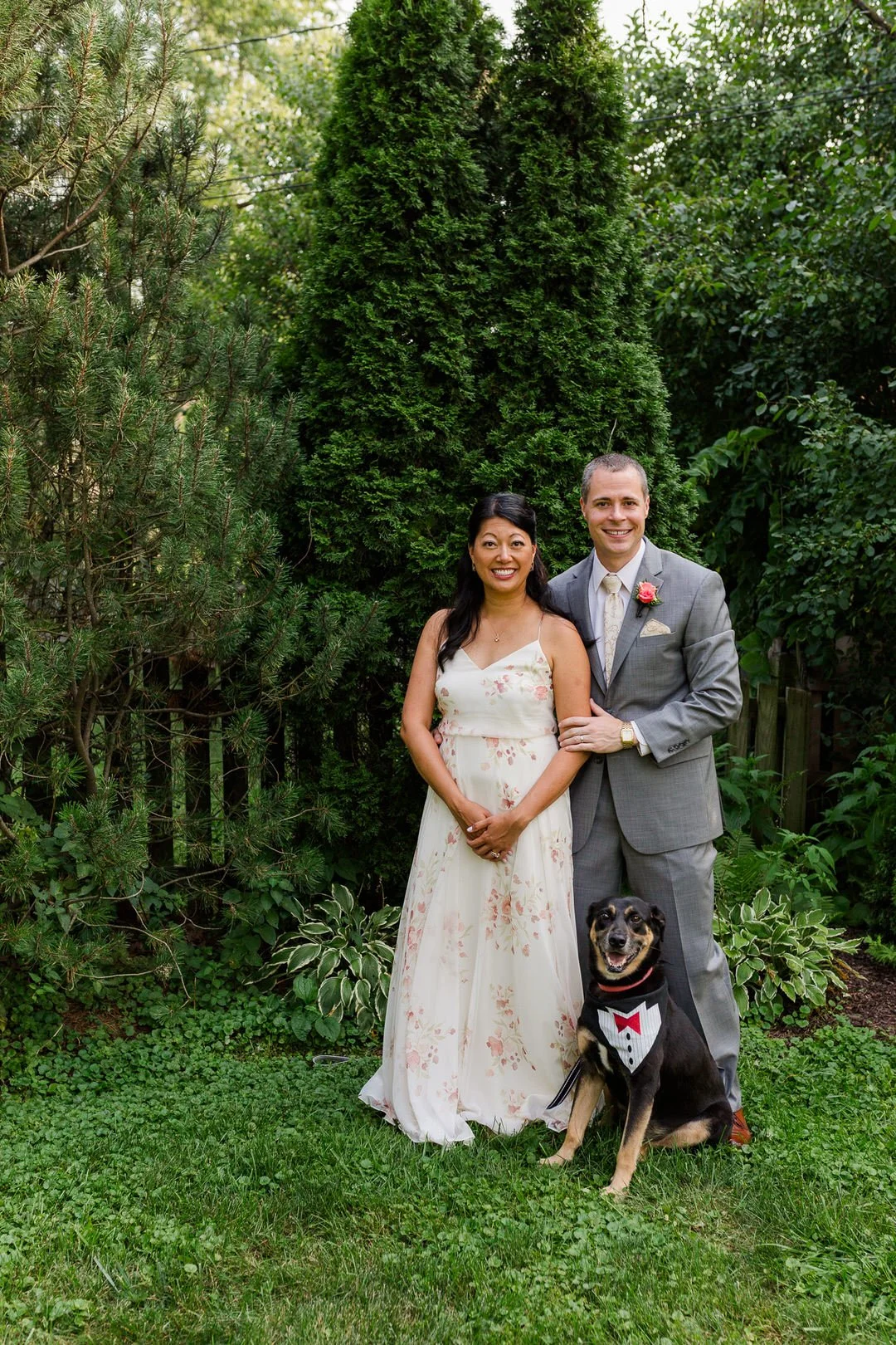 Jane + Brian // Intimate Wedding at the Morton Arboretum, Lisle, IL