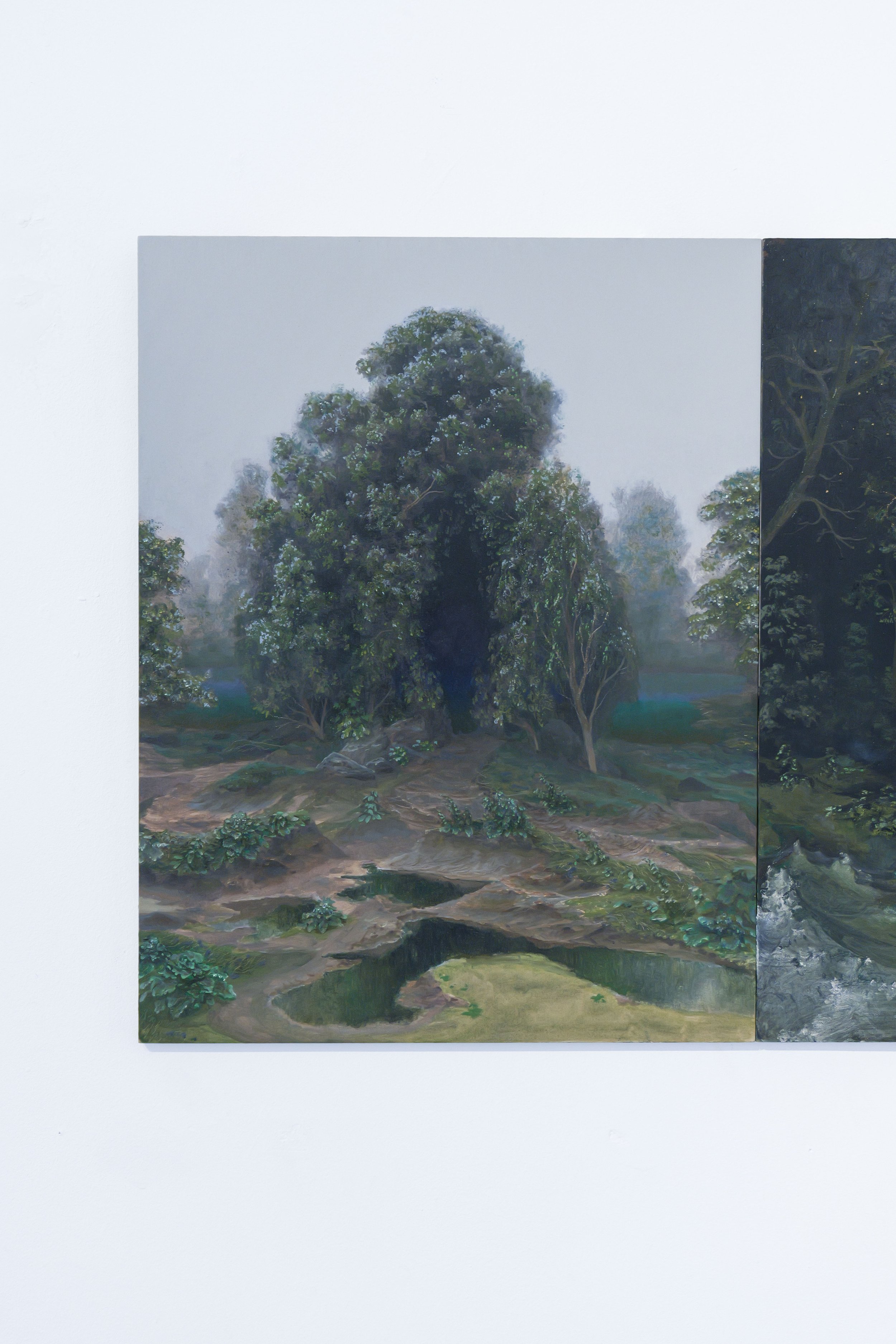DER WALD, Ausstellungsansicht T21, 2026, Andrej Auch