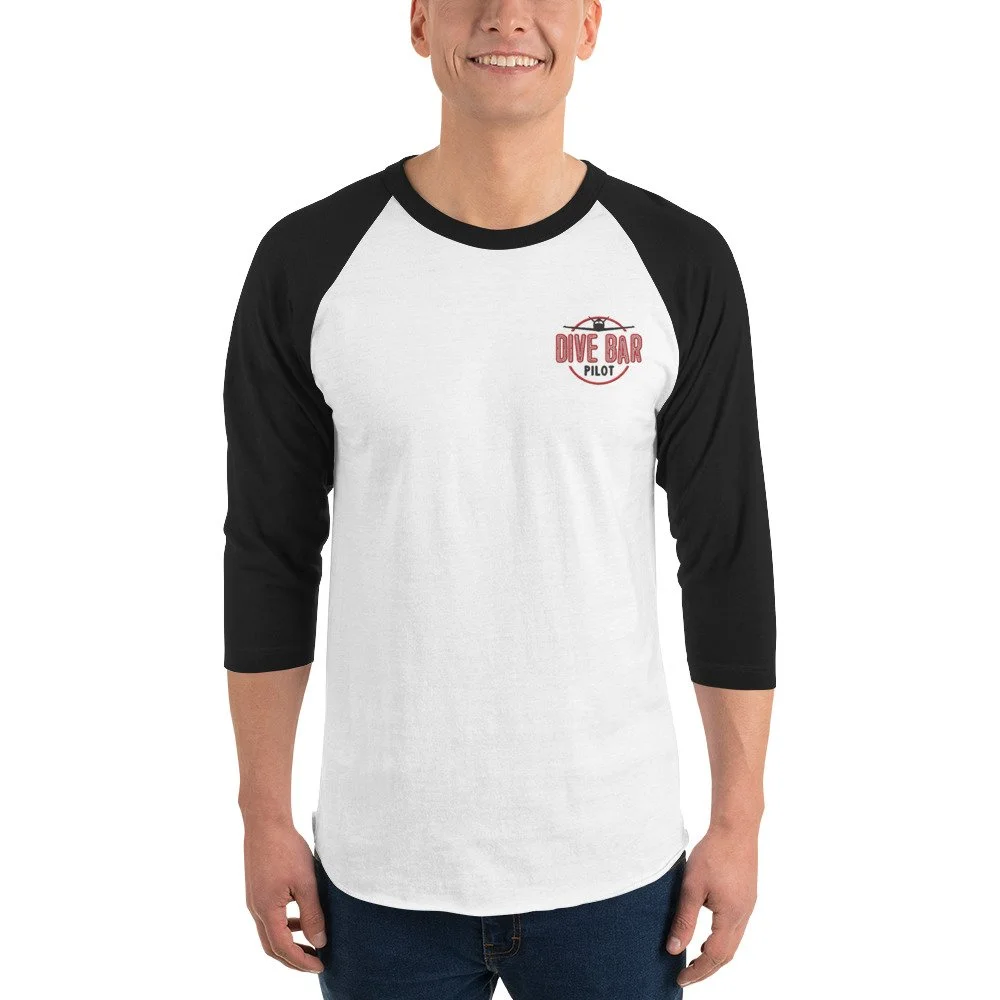 Dive Bar Pilot Raglan Tee