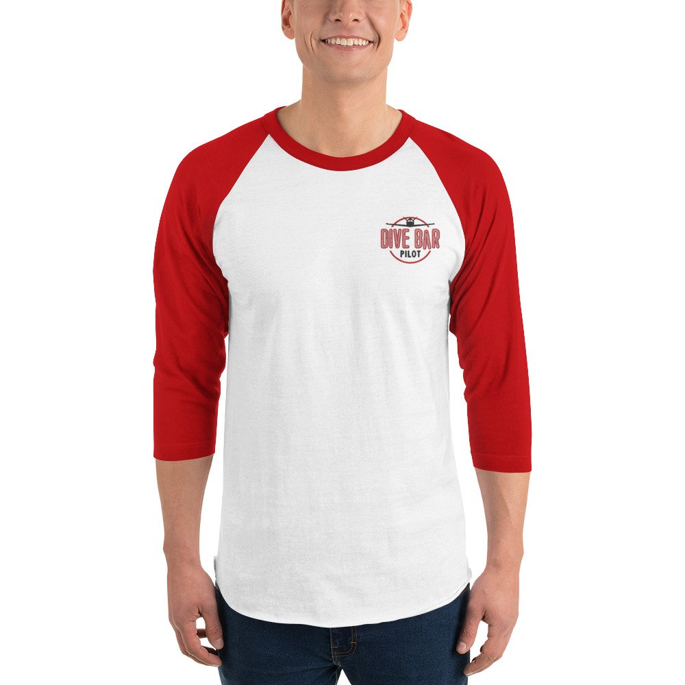 Dive Bar Pilot Raglan Tee