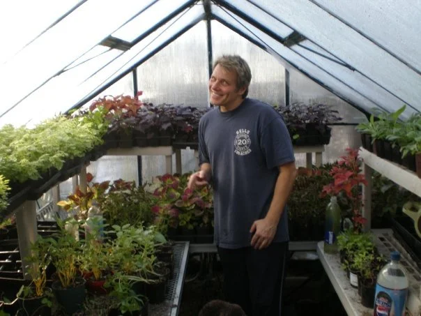 2014 Richie in greenhouse