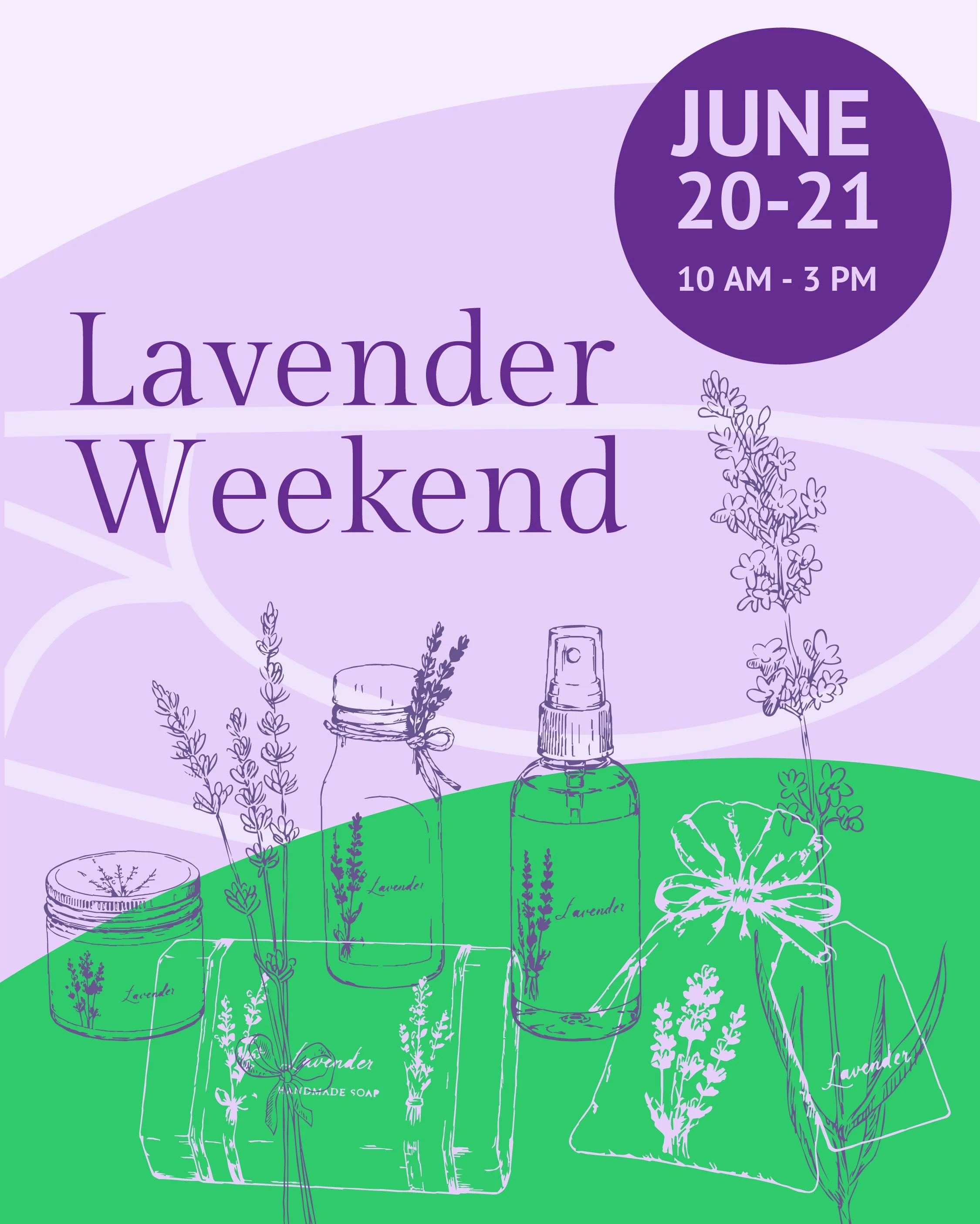 Join us for Lavender Weekend