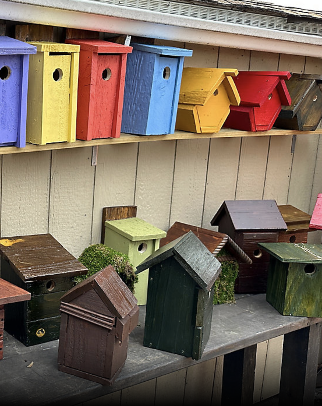 Colorful Birdhouses