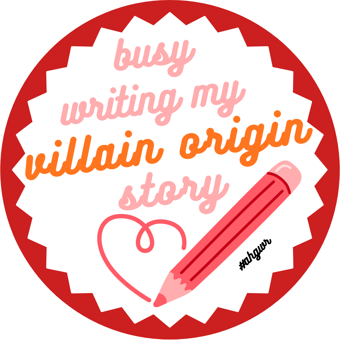 Villain Origin Sticker