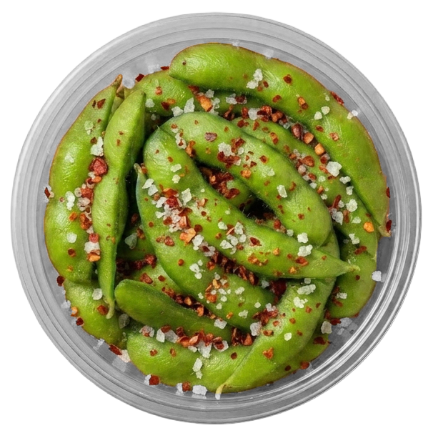 Spicy Edamame Pods