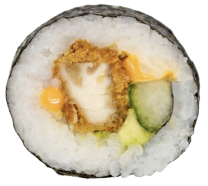 Chicken Katsu: Avocado,Cucumber, Katsu Mayo