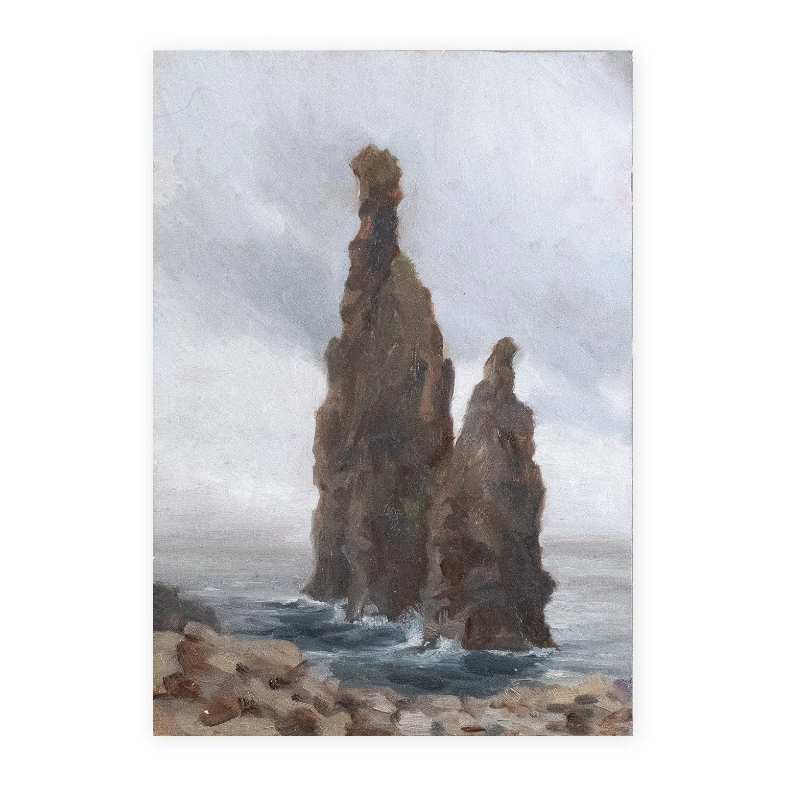 Storm over Rocks at Ribeira da Janelo