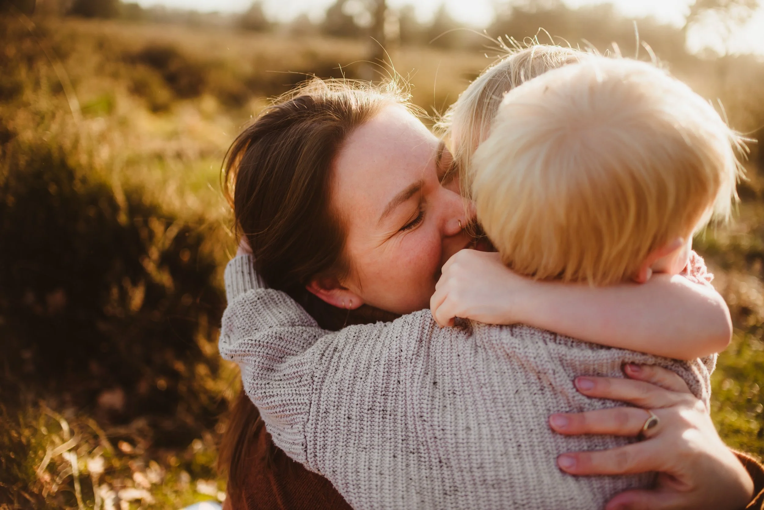 Motherhood in the Golden light of Spring