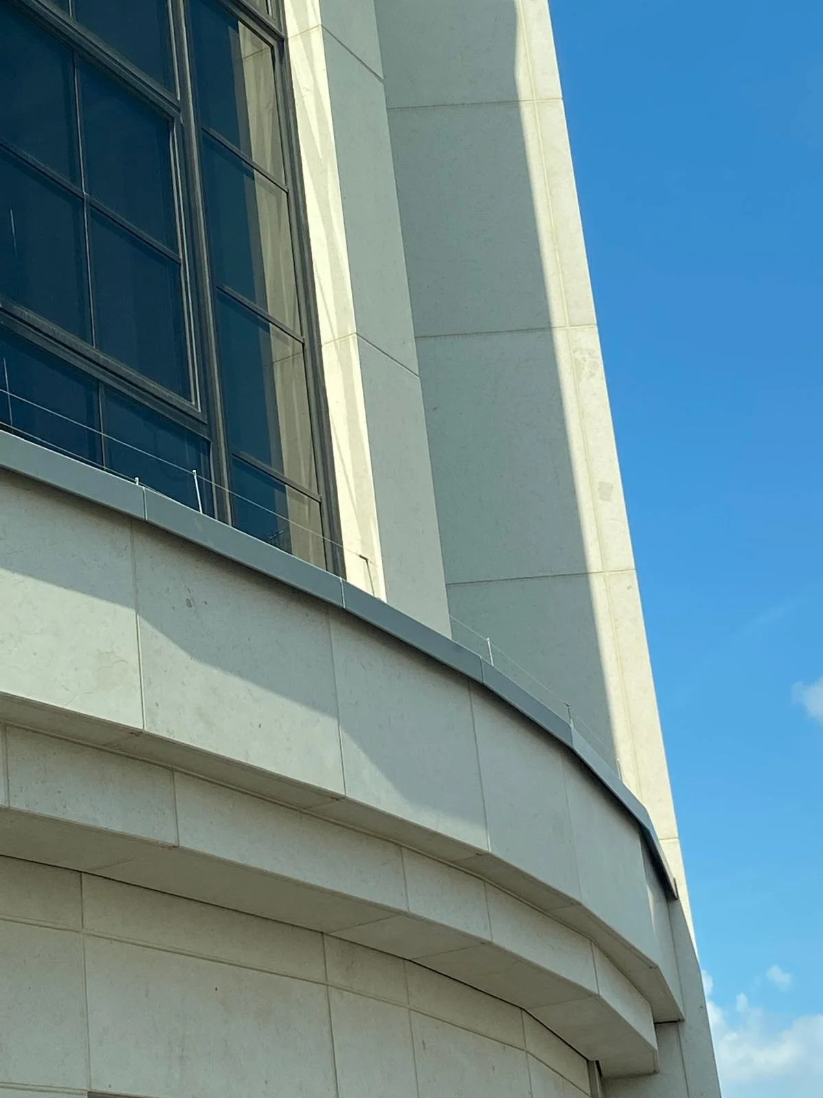 Post and wire pigeon proofing