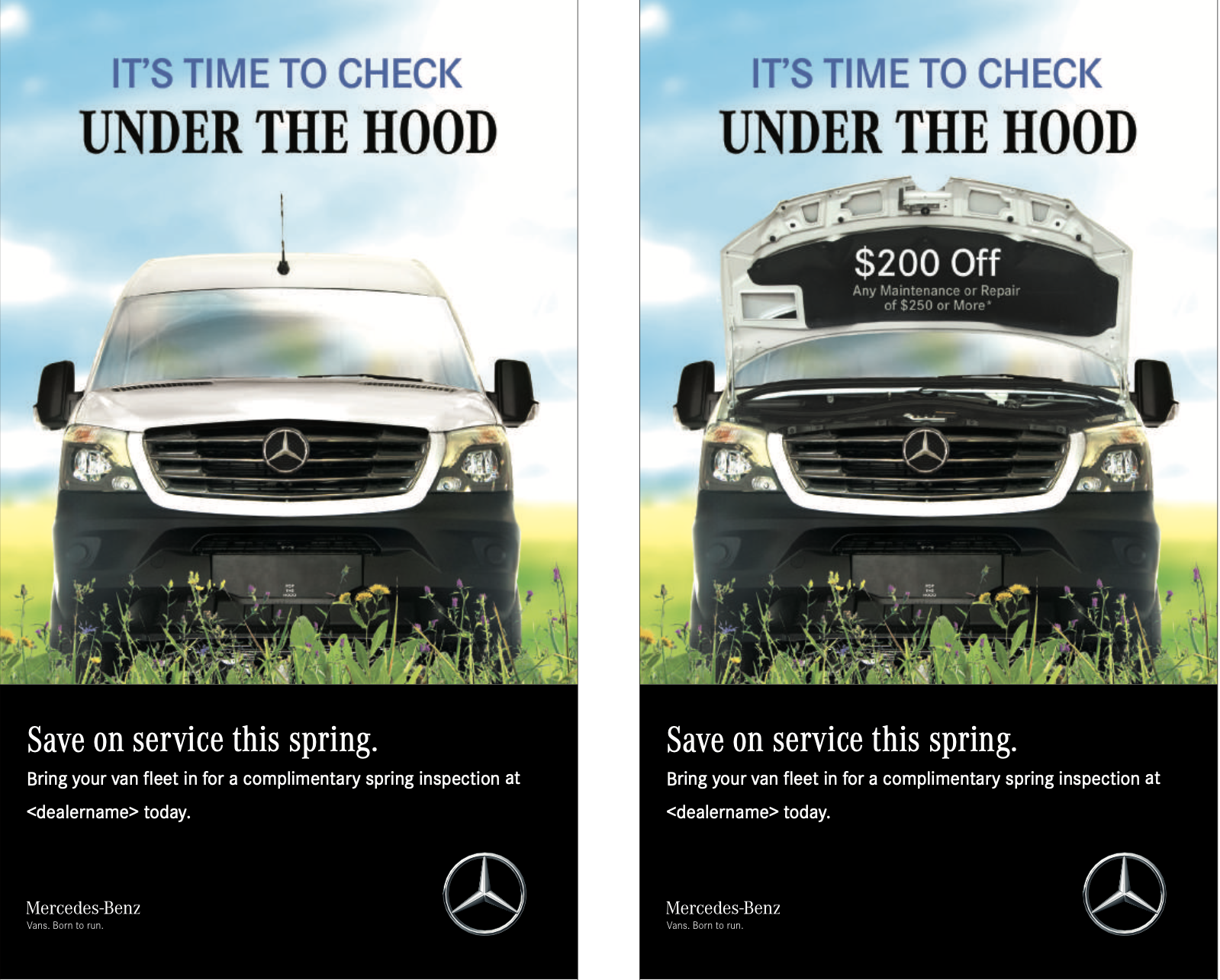 Mercedes-Benz Mail Campaign