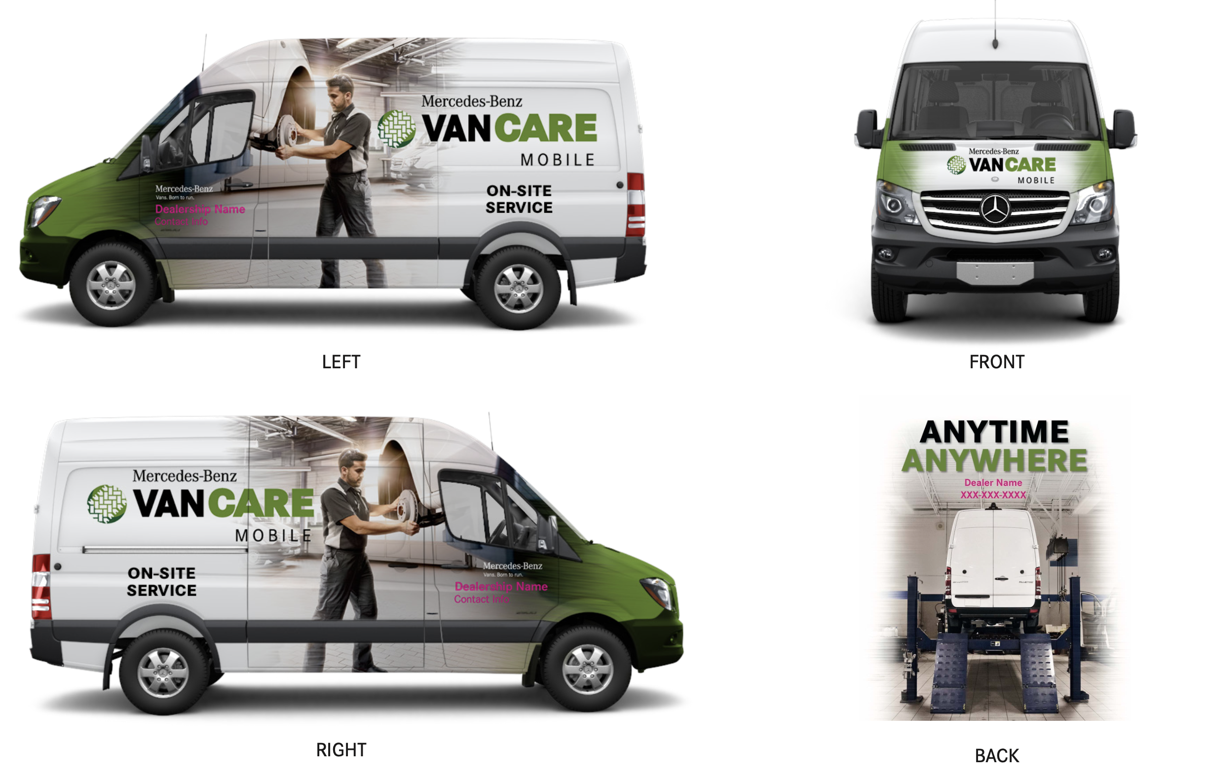 Mercedes-Benz Vehicle Wrap