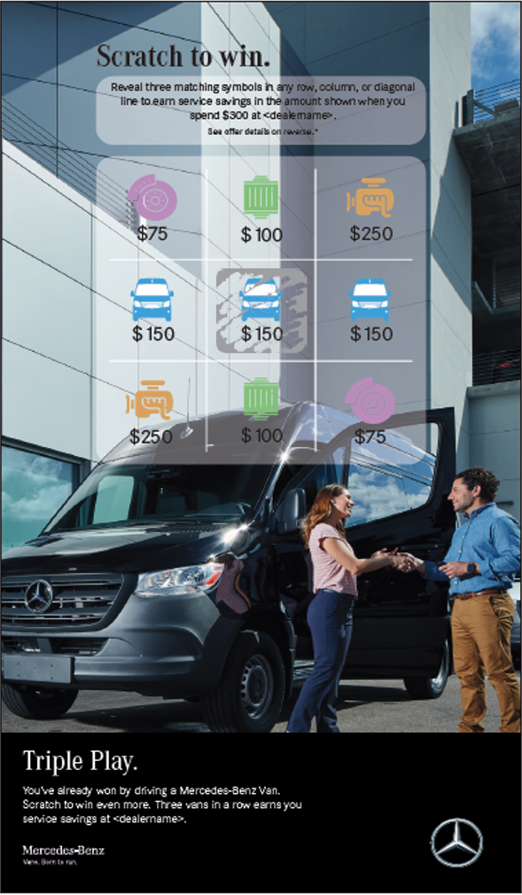 Mercedes-Benz Mail Campaign