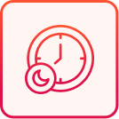 A clock with a stethoscope, symbolizing healthcare or medical checkup.